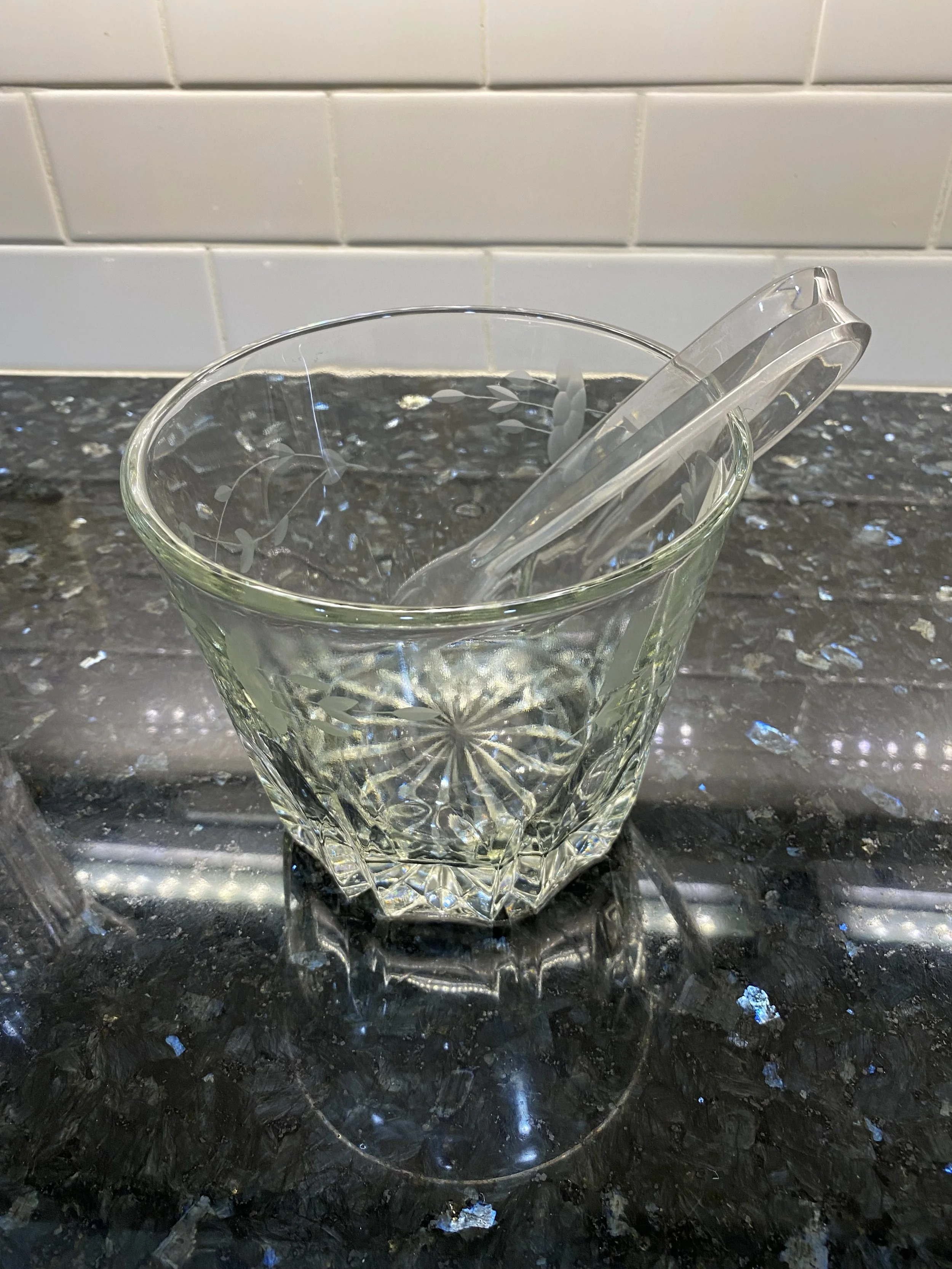 Crystal Ice Bucket