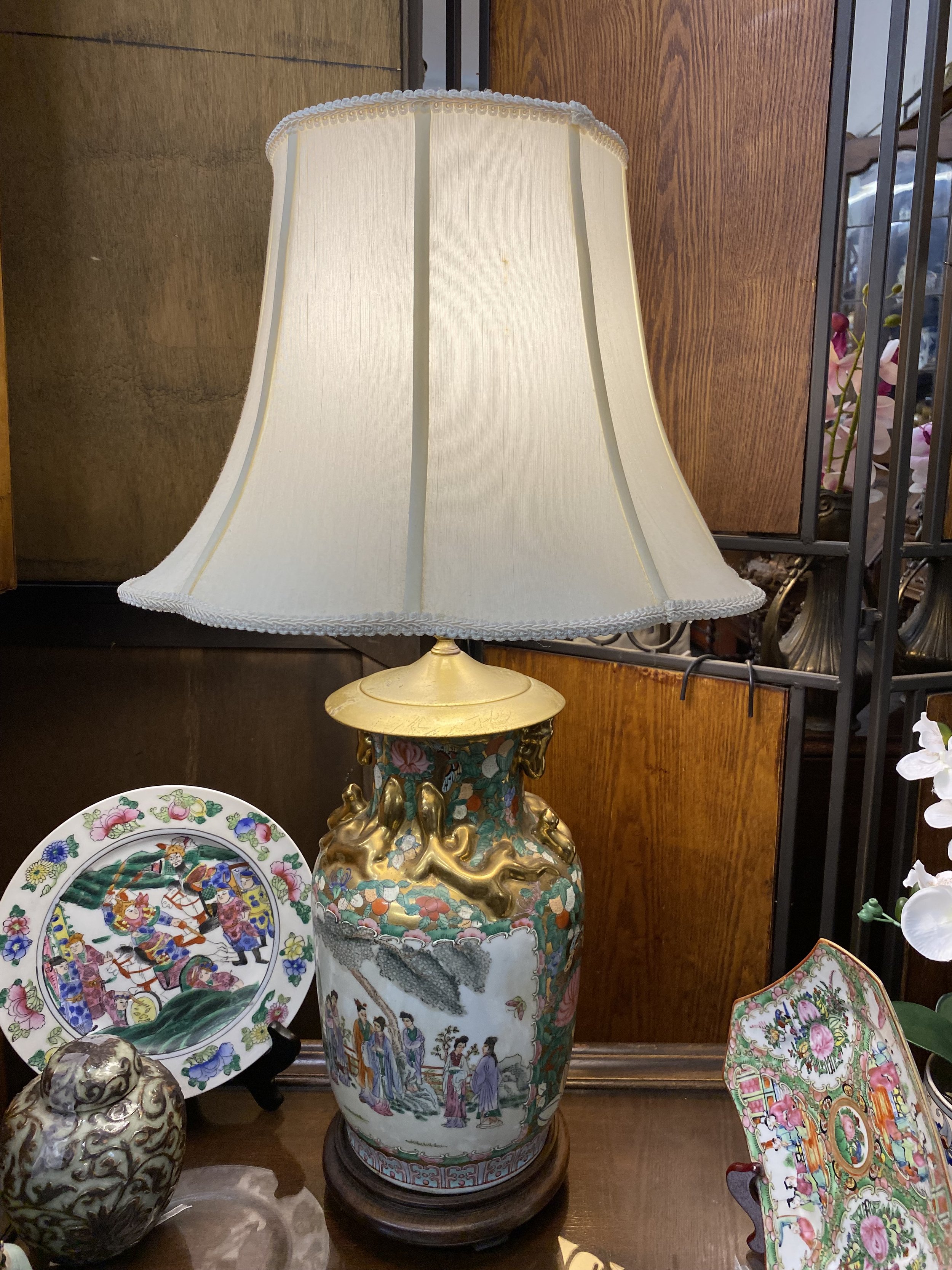 Imari Lamp