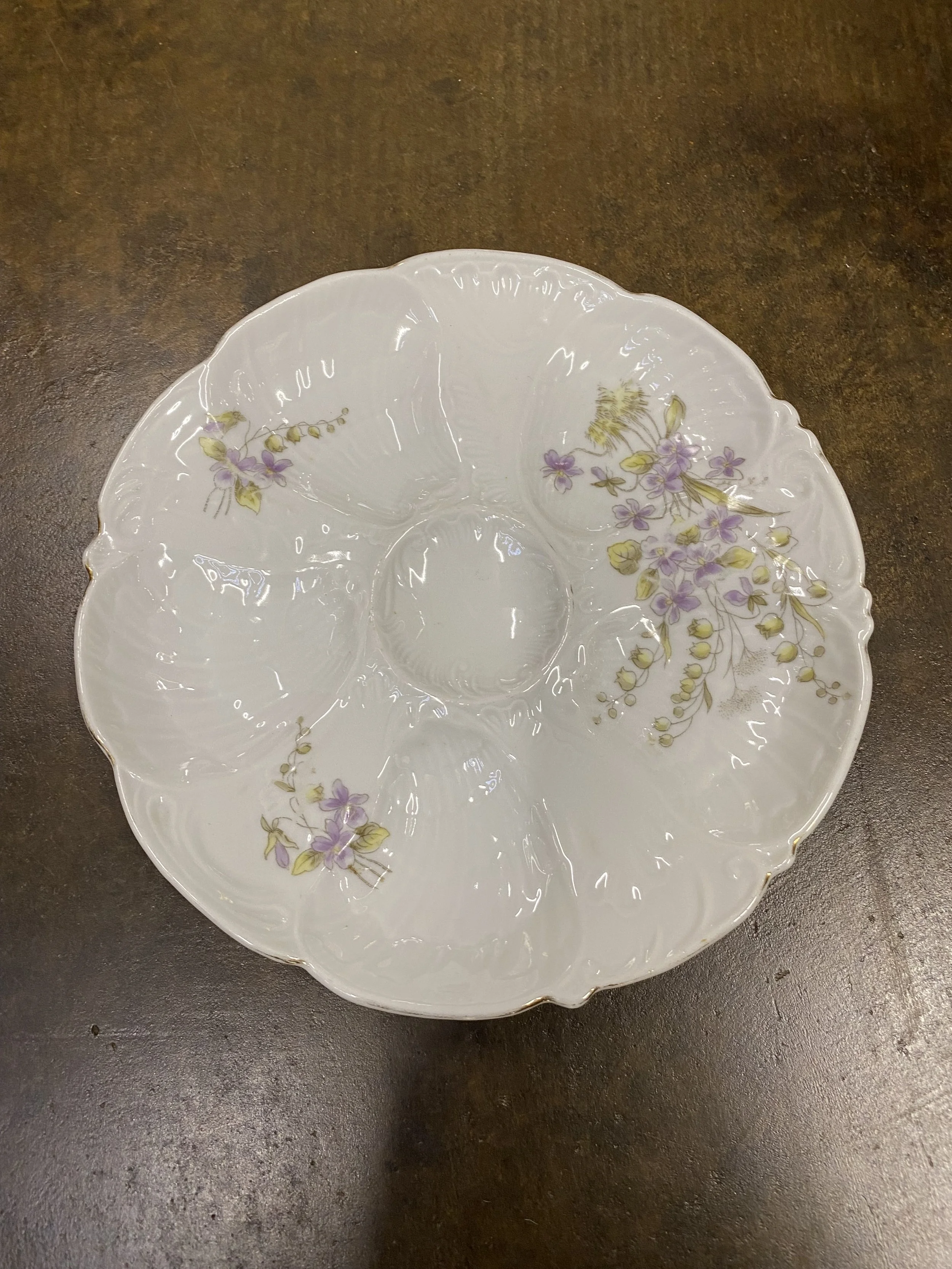 Austrian oyster plate
