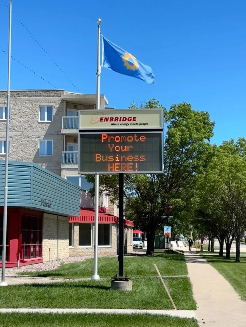 Electrobic Sign Electronic Town Sign — Altona & Area Chamber of Commerce