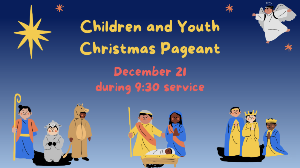 Children and Youth Christmas Pageant