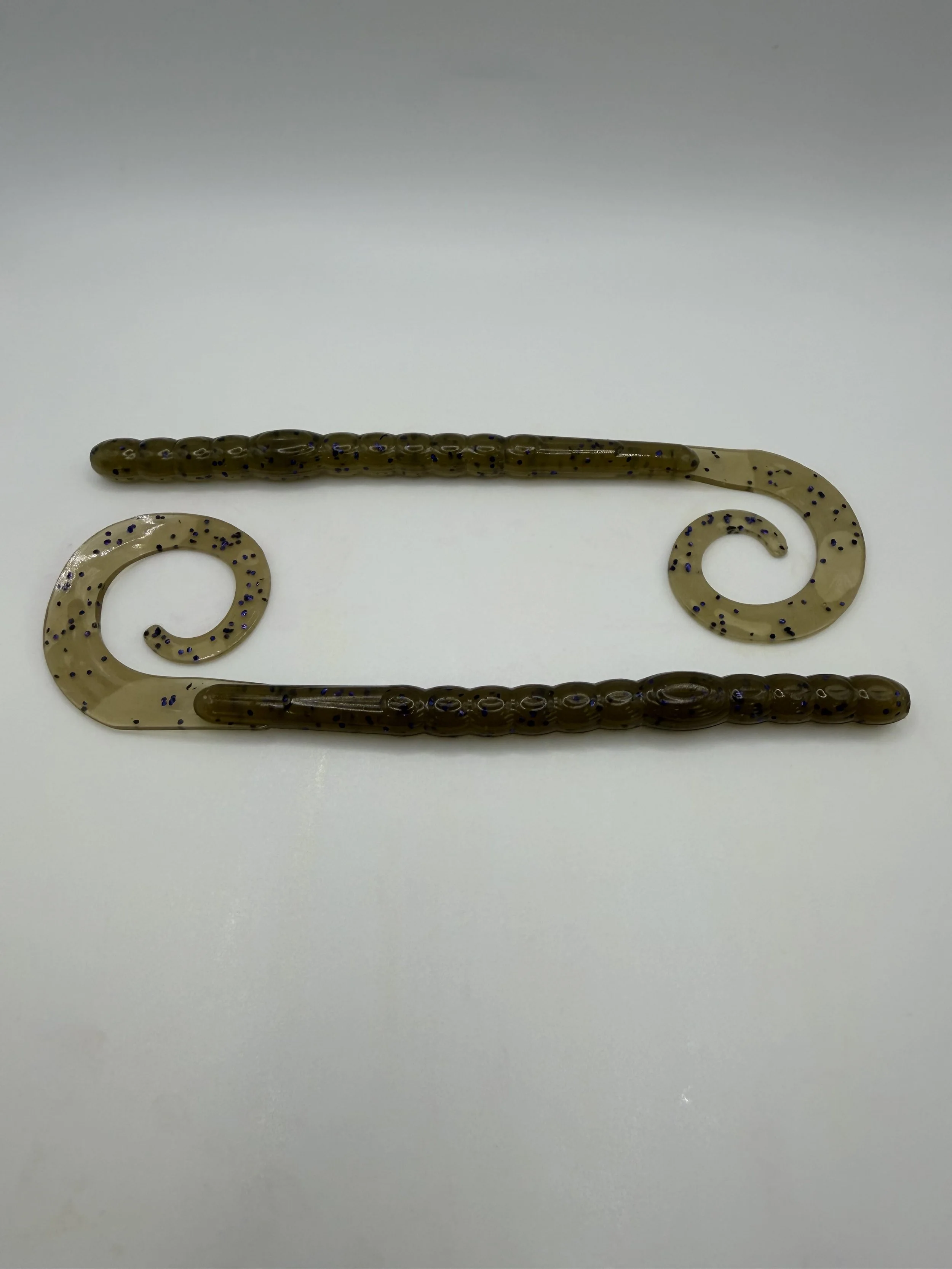 10in Ribbon Tail Green Pumpkin