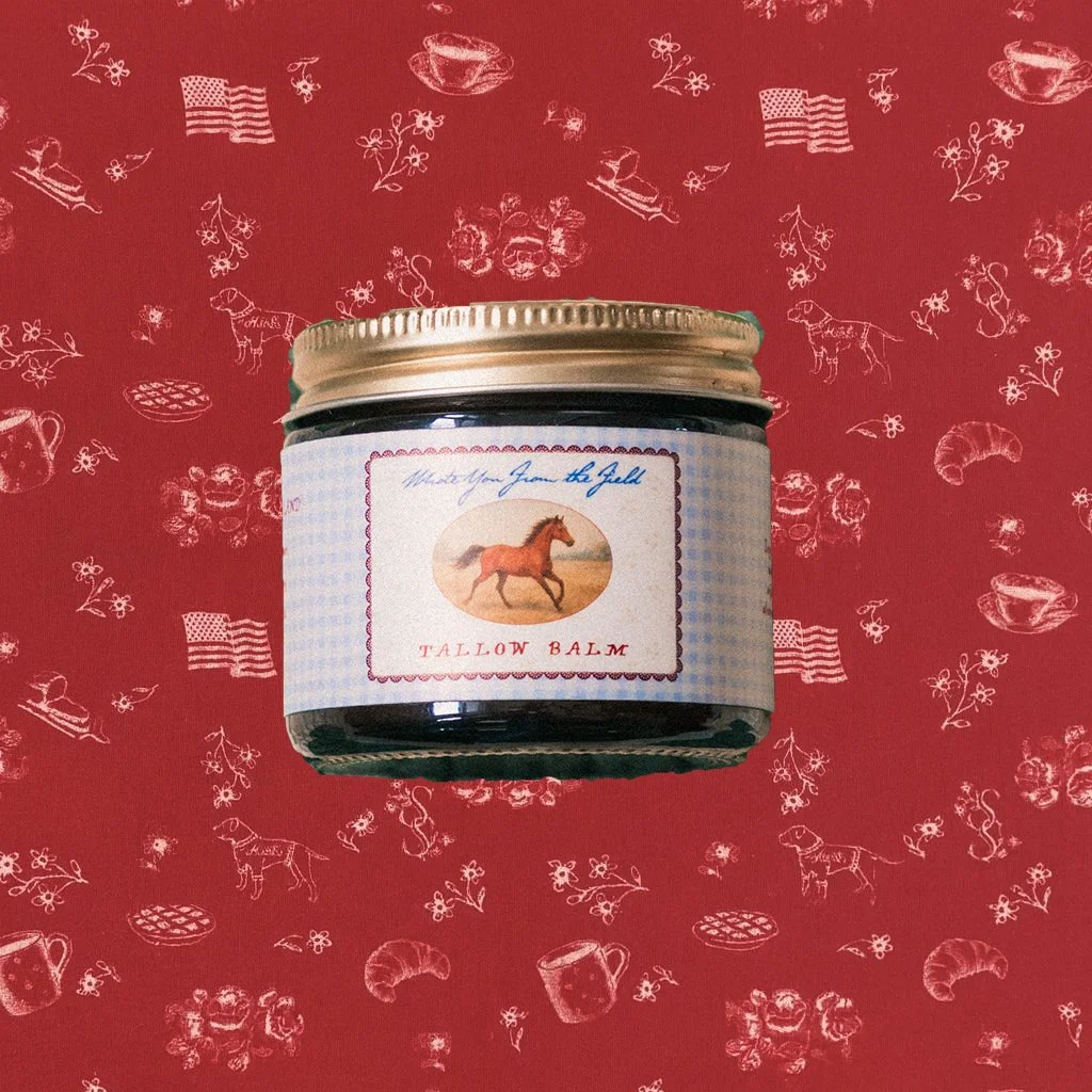 Wrote You From the Field - Tallow balm