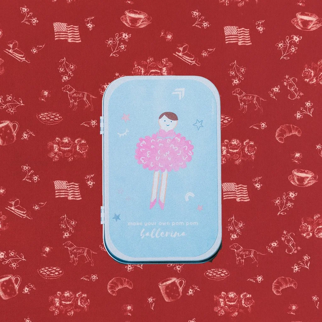 Make Your Own Pom Pom Ballerina Gift Kit