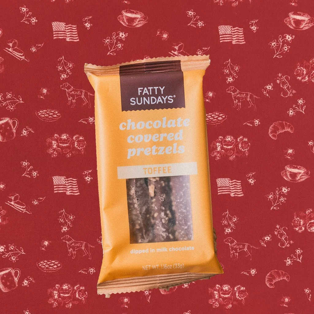 Toffee Chocolate Covered Pretzels (3-pack)