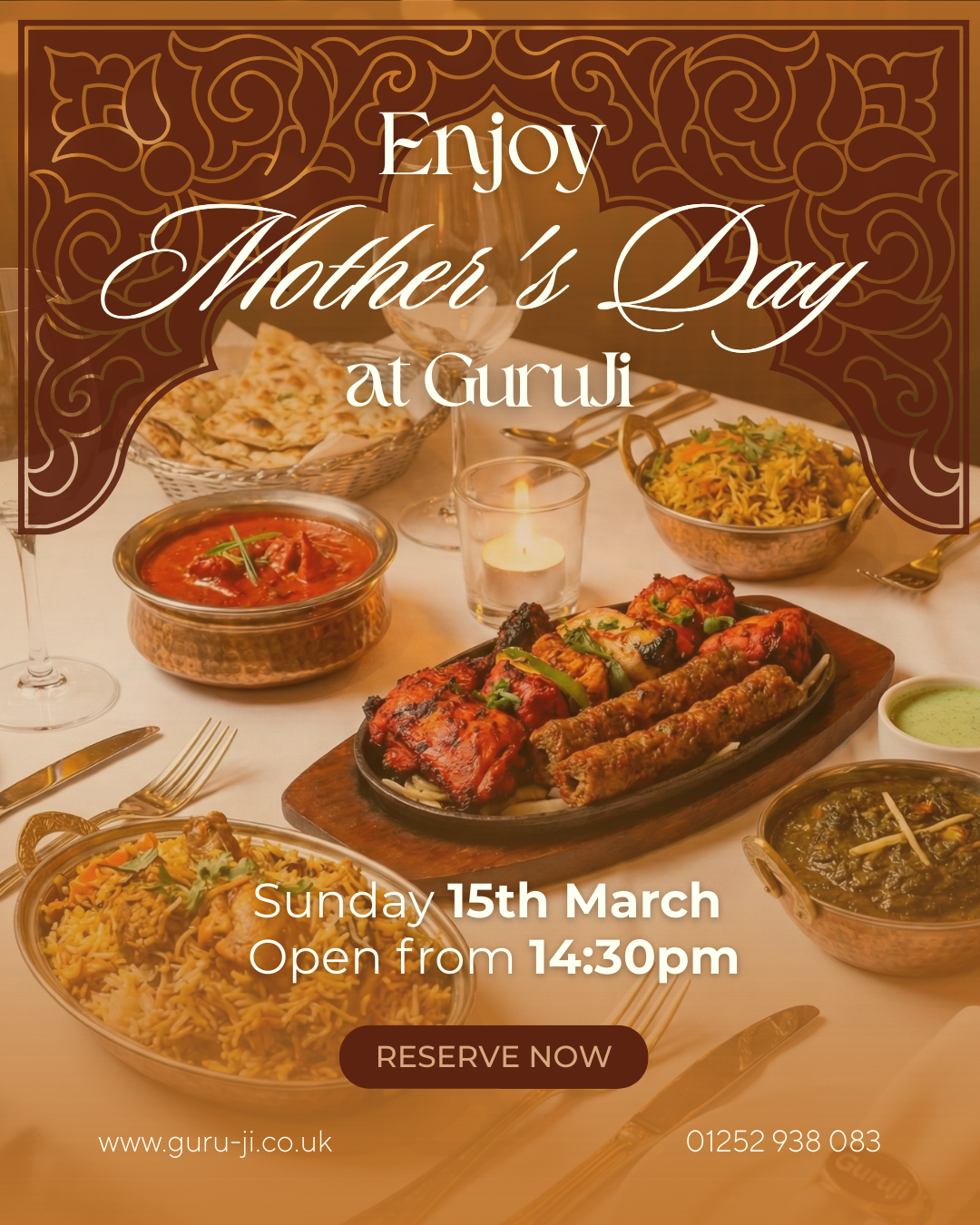 🌸 CELEBRATE MOTHER’S DAY AT GURUJI – DINING AS SPECIAL AS SHE IS