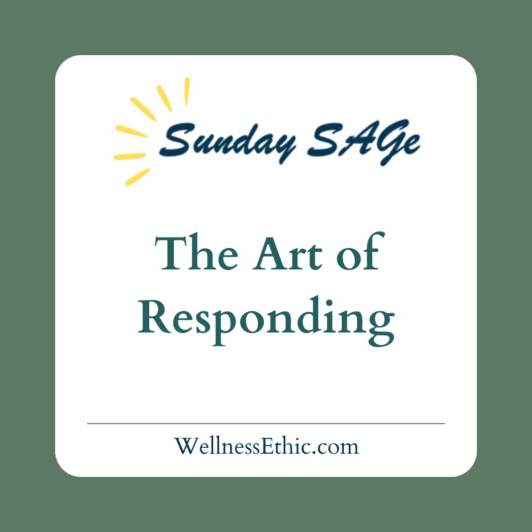 Sunday SAGe logo with title: The Art of Responding