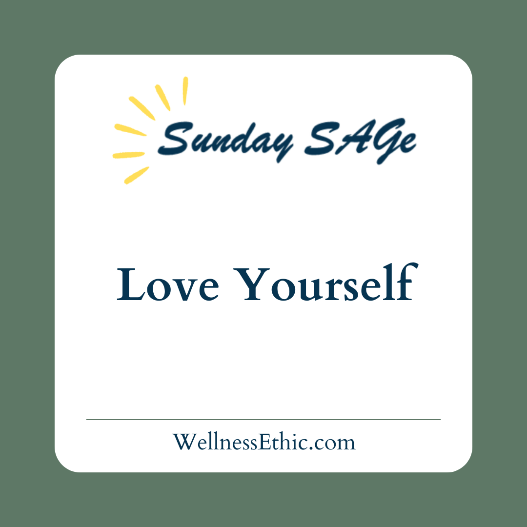 Sunday SAGe logo with title: Love Yourself.