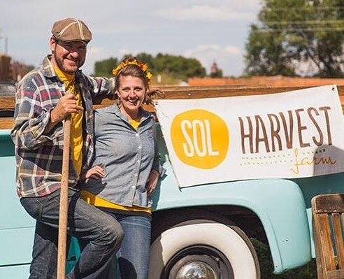 Join us for an Equinox Farewell this Friday in the North Valley to celebrate Fall and the next chapter of Sol Harvest. 
Join us Friday, September 20th from 6 &ndash; 8 p.m. for a ceremony circle followed by a potluck. 
Farmer Ric, Aimee and Riley are