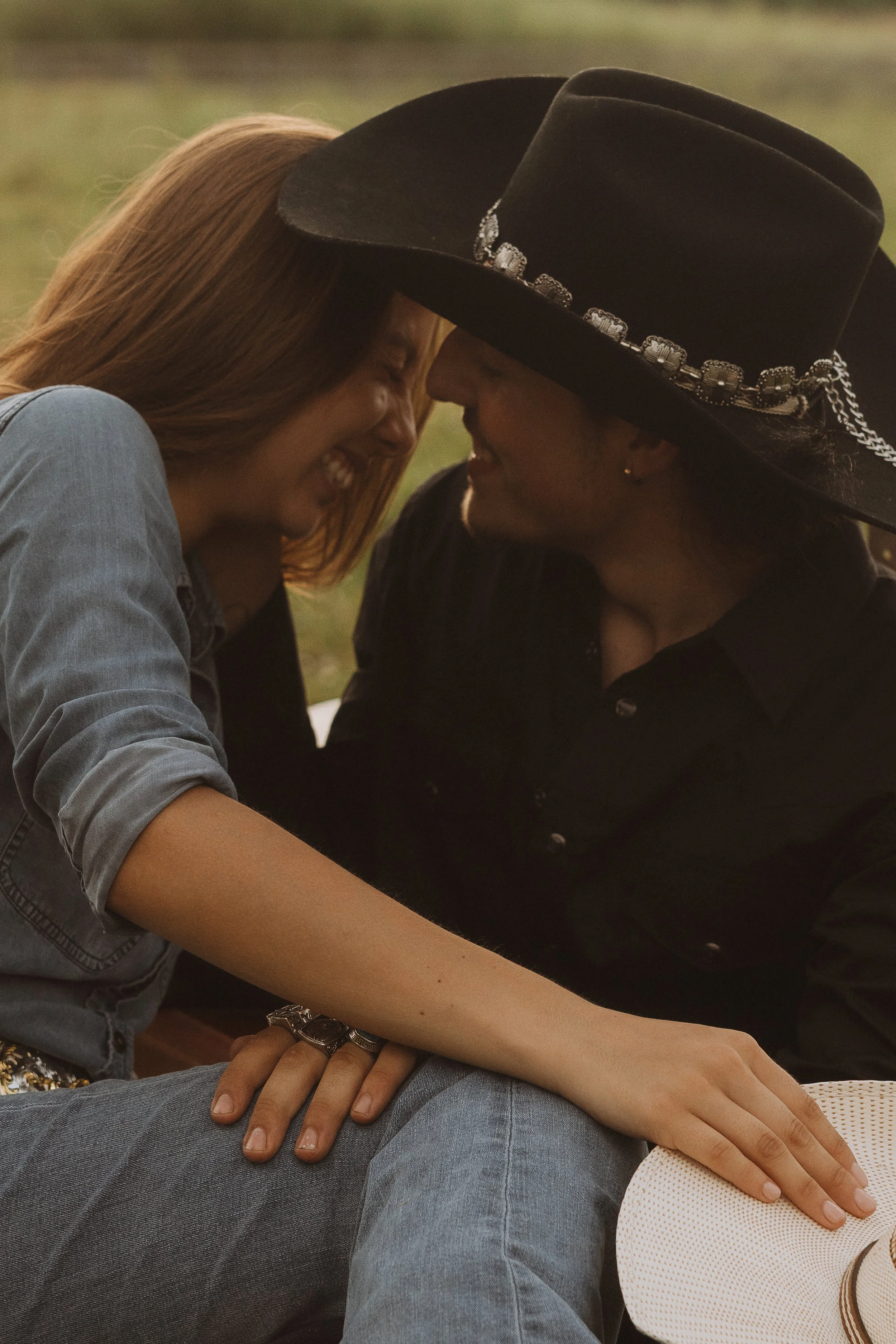 Western Engagement Session with Friends