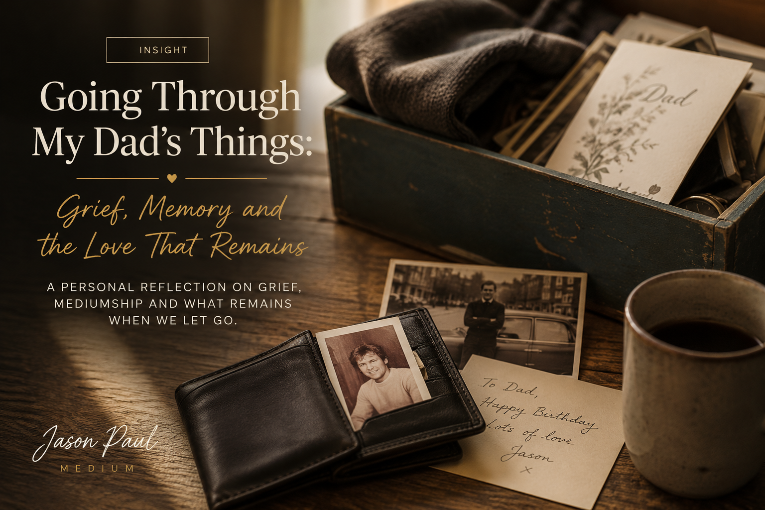 Going Through My Dad’s Things: Grief, Memory and the Love That Remains