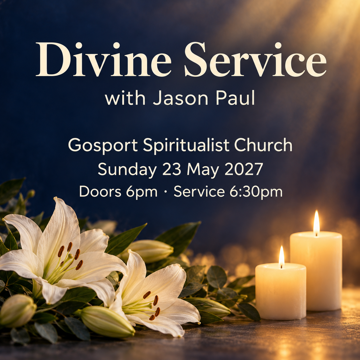 Divine Service with Jason Paul | Gosport, Hampshire