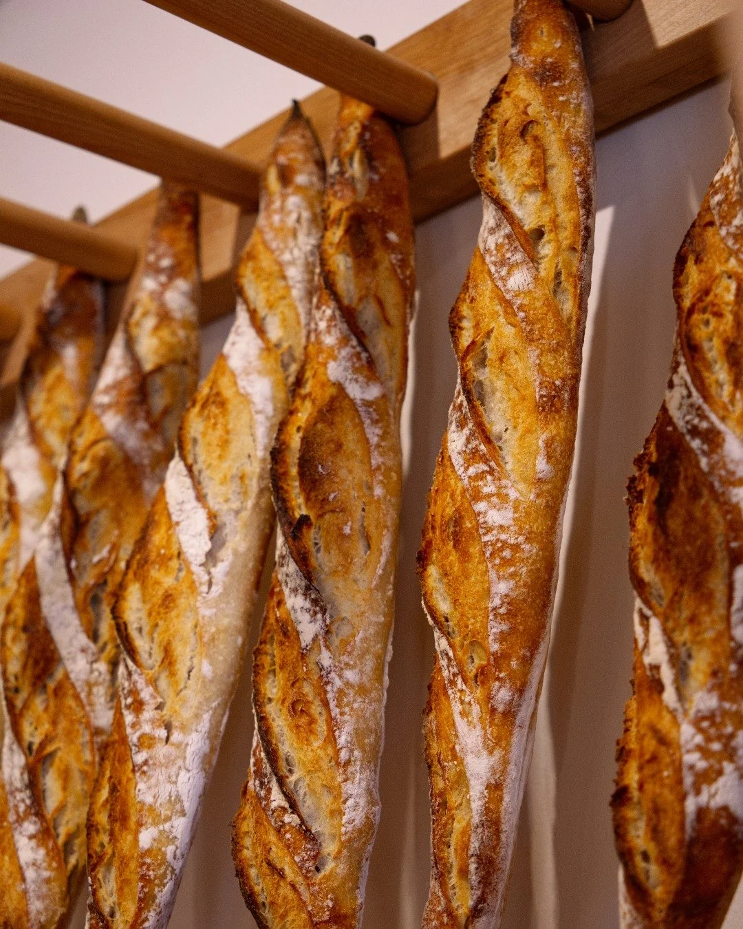 The sourdough baguettes saw how much you missed them and made a full comeback!

Our baker Chris heard ya'll and he made the executive decision to lock in and bring them back to the rotation, you will be able to find them fresh every Thursday and Frid