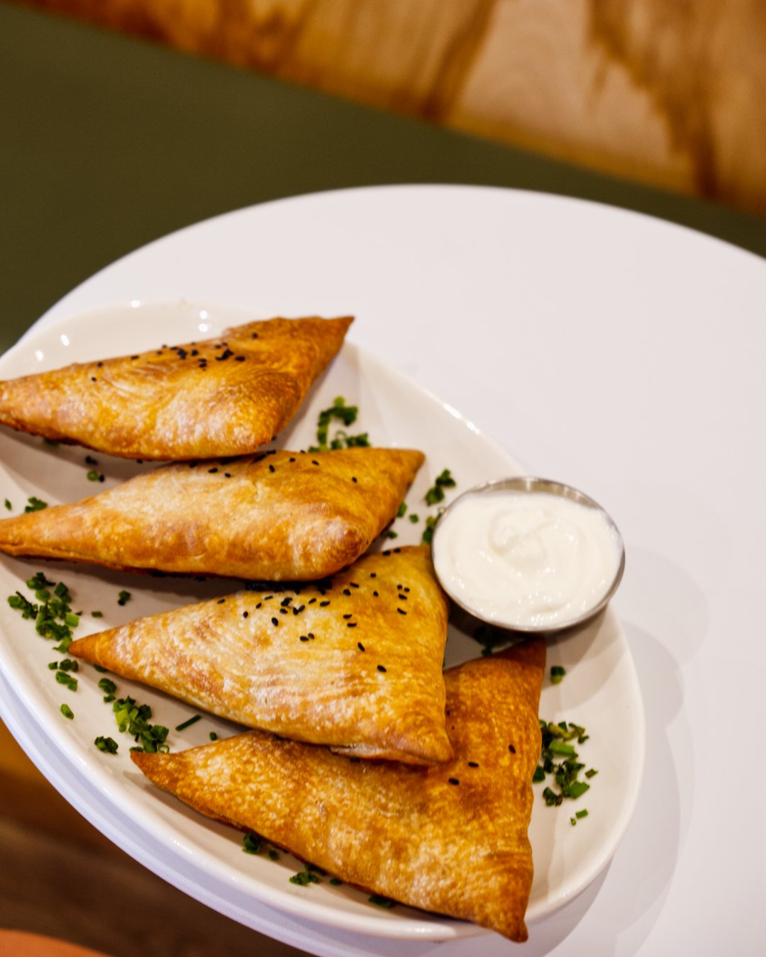 &ldquo;I&rsquo;m just gonna grab a quick light snack&rdquo;
The snack in question:

Our new seasonal beef samosas just dropped and they are absolute UNITS. We&rsquo;re talking spiced beef, cumin, red pepper, onion, and just enough spice (ngl might be
