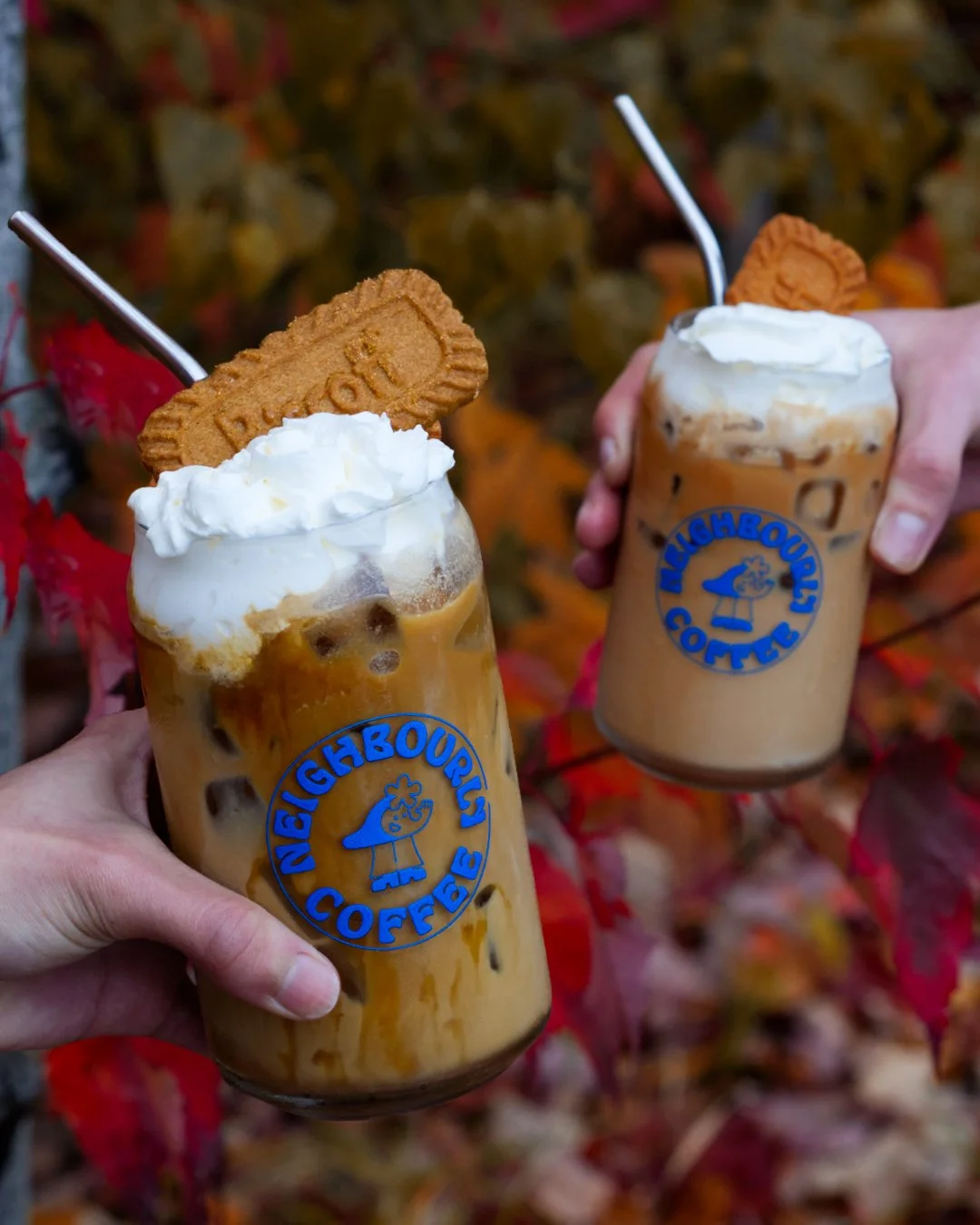 New fall feature -> Cookie Butter Latte!

Cookie butter syrup, espresso, milk, and a big pile of whipped cream with a Biscoff on top. It tastes like fall and it looks heavenly <3 

Here for the season, try it and let us know what you think!