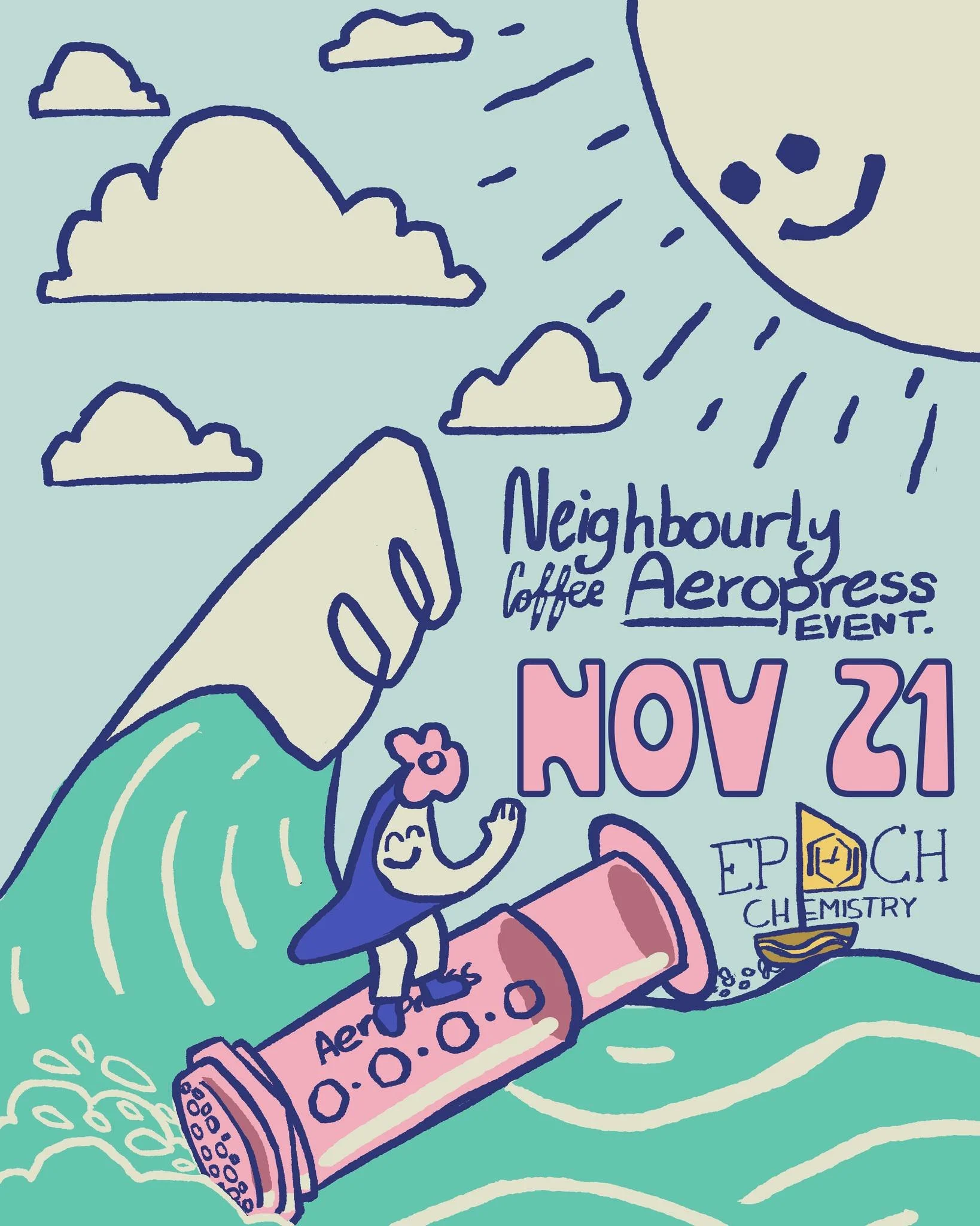 One morning that'll change how you brew!

Same beans, same water, one small change, and the coffee tastes totally different! On Nov 21 we're teaming up with @epochchemistry to show you how its done with an @aeropress 

You'll brew with an Aeropress, 