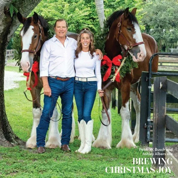 Vero Beach Magazine: Brewing Christmas Joy with Peter W. Busch and Ashley Albers