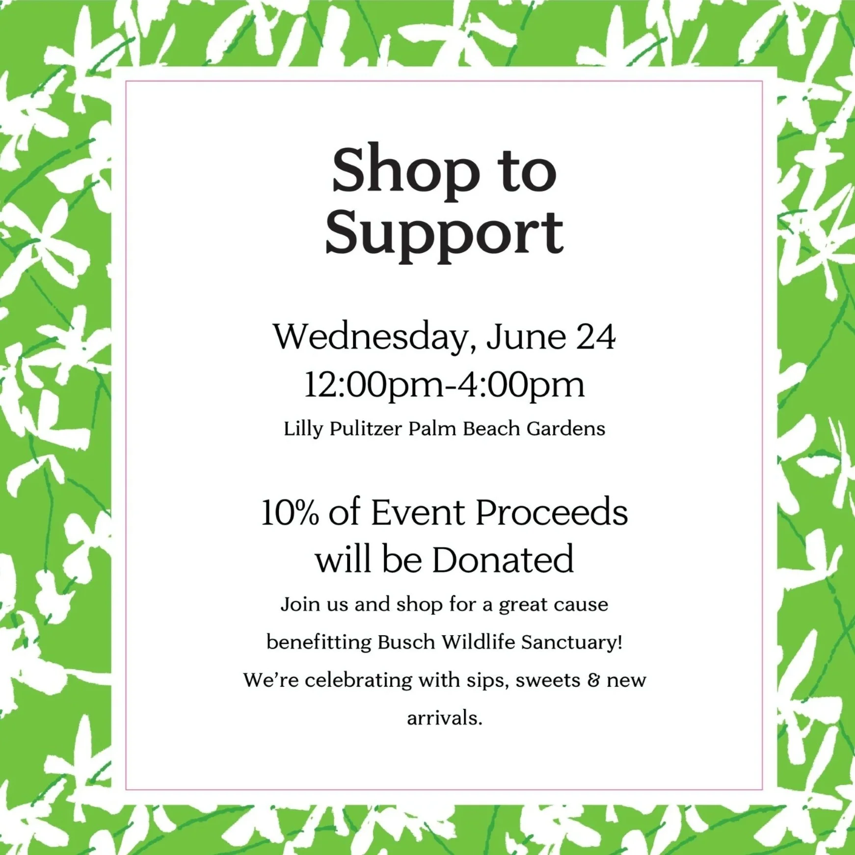 Lilly Pulitzer in The Gardens Mall Giveback
