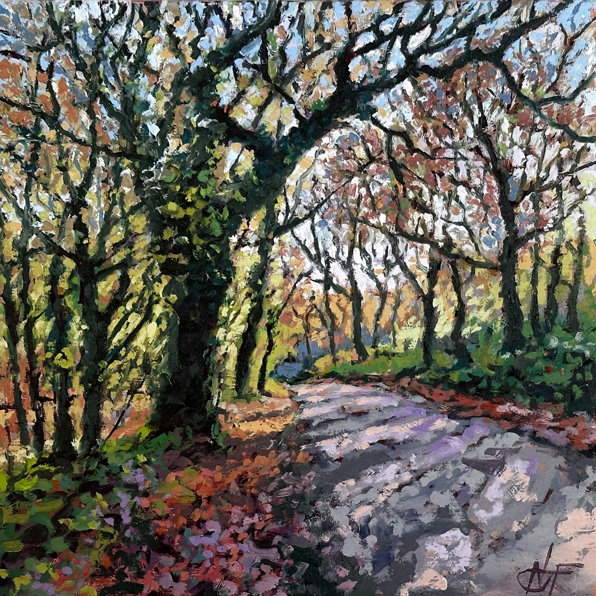 'The Ballad of Jack Upperton', oil on board, (20x20cm), 2026 (£495.00 Available in shop)