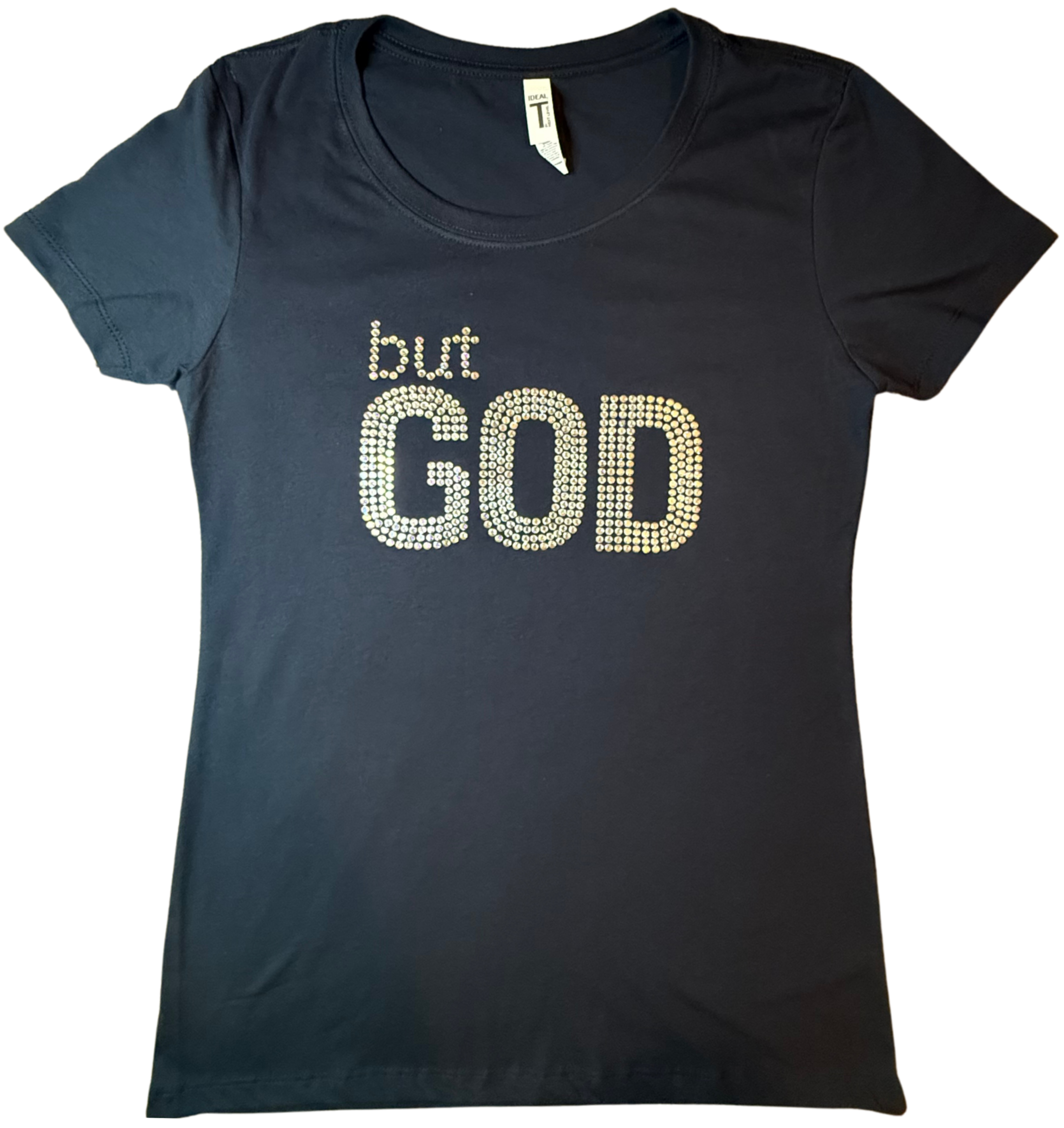 But GOD | Rhinestone Tee
