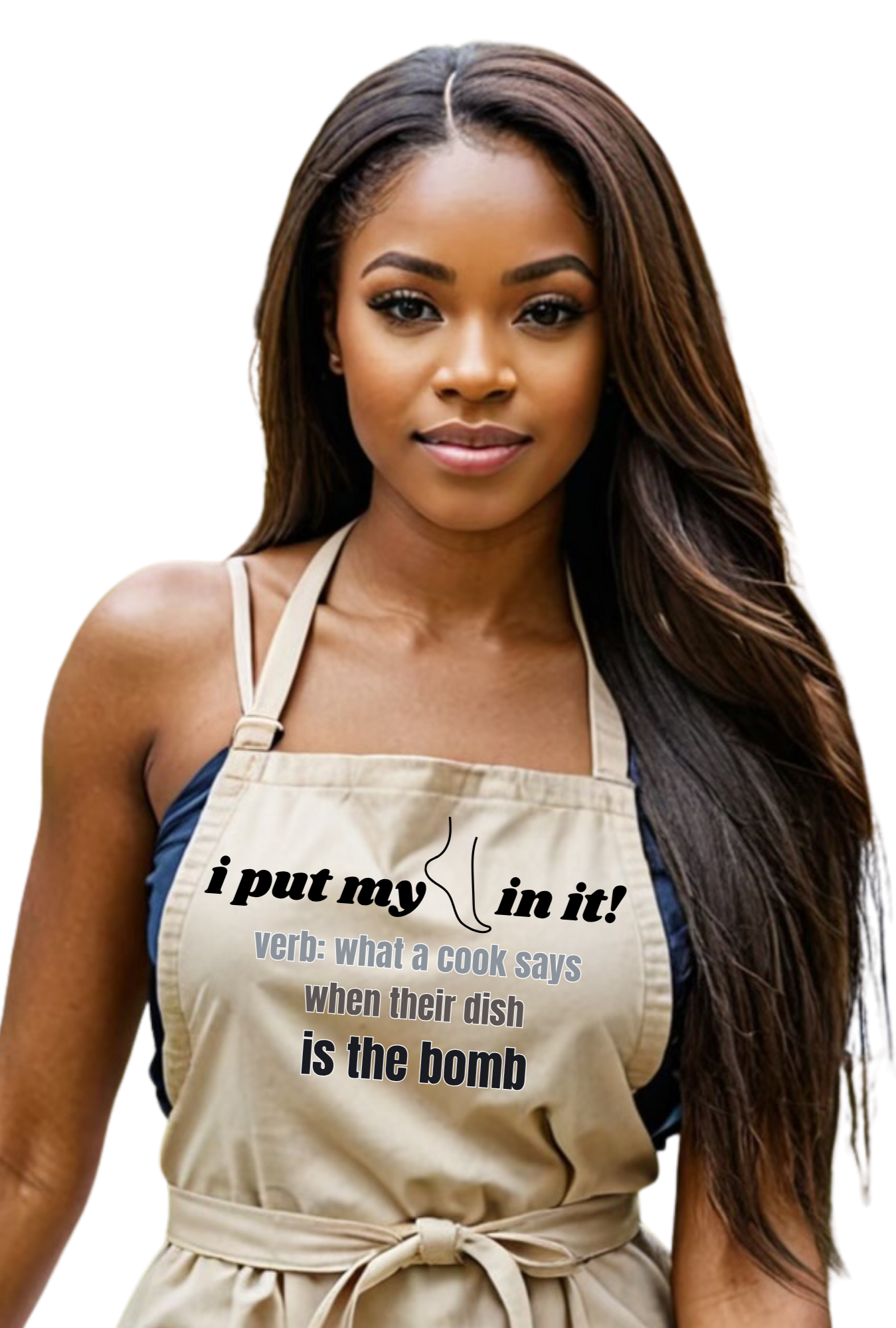 I Put My Foot In It | Apron