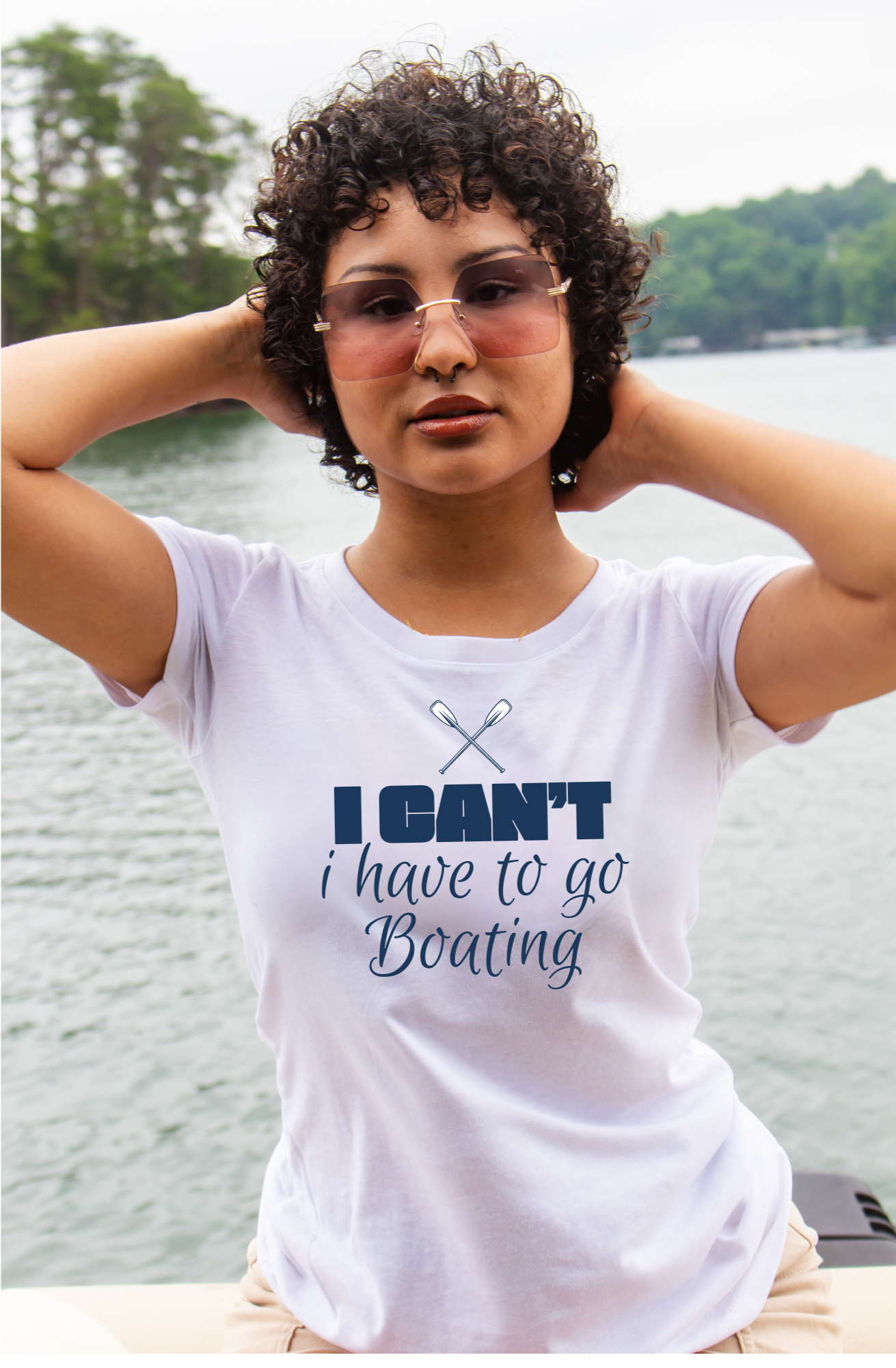 I Can't | Boat Tee