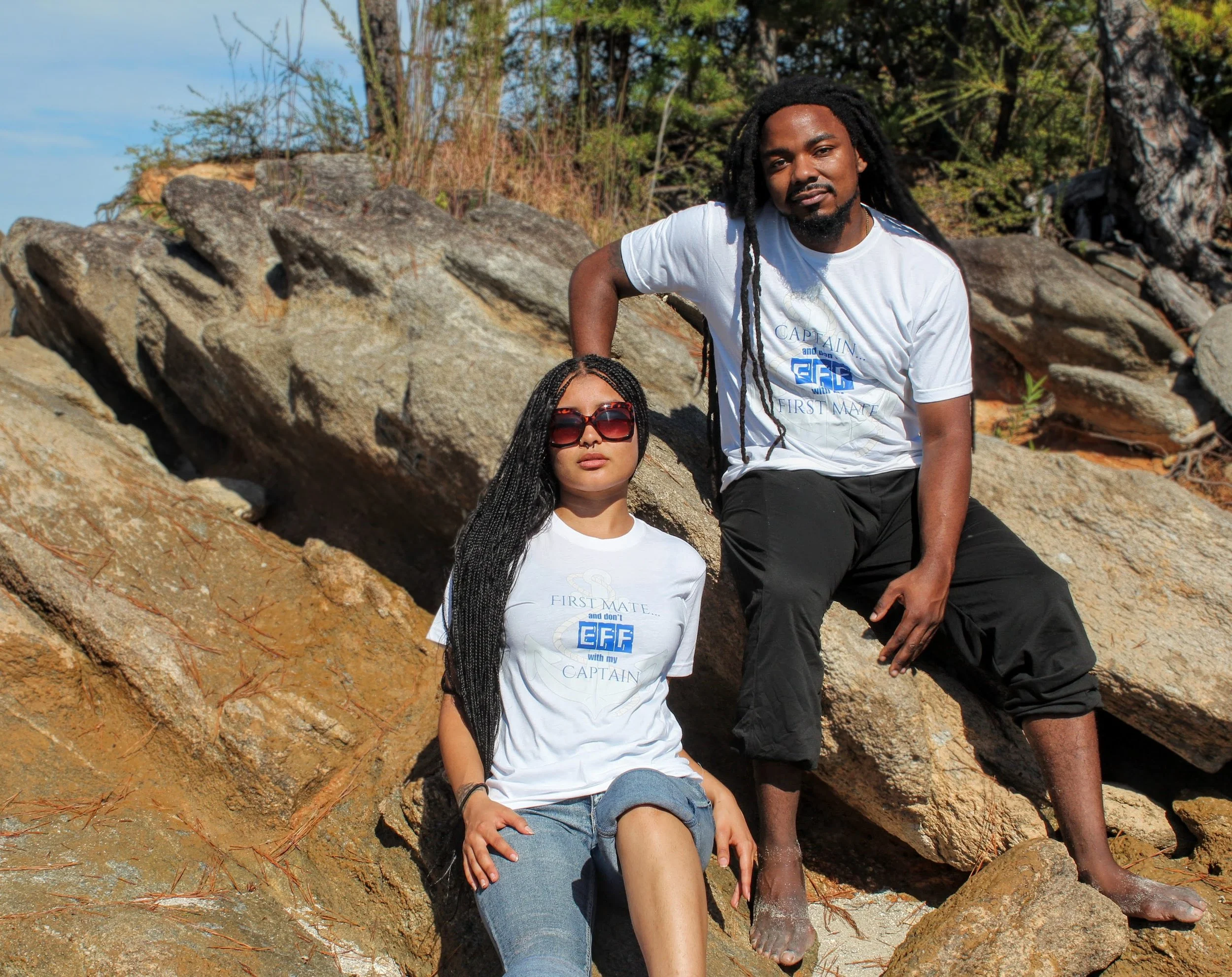 Captain & First Mate Couples T-Shirt