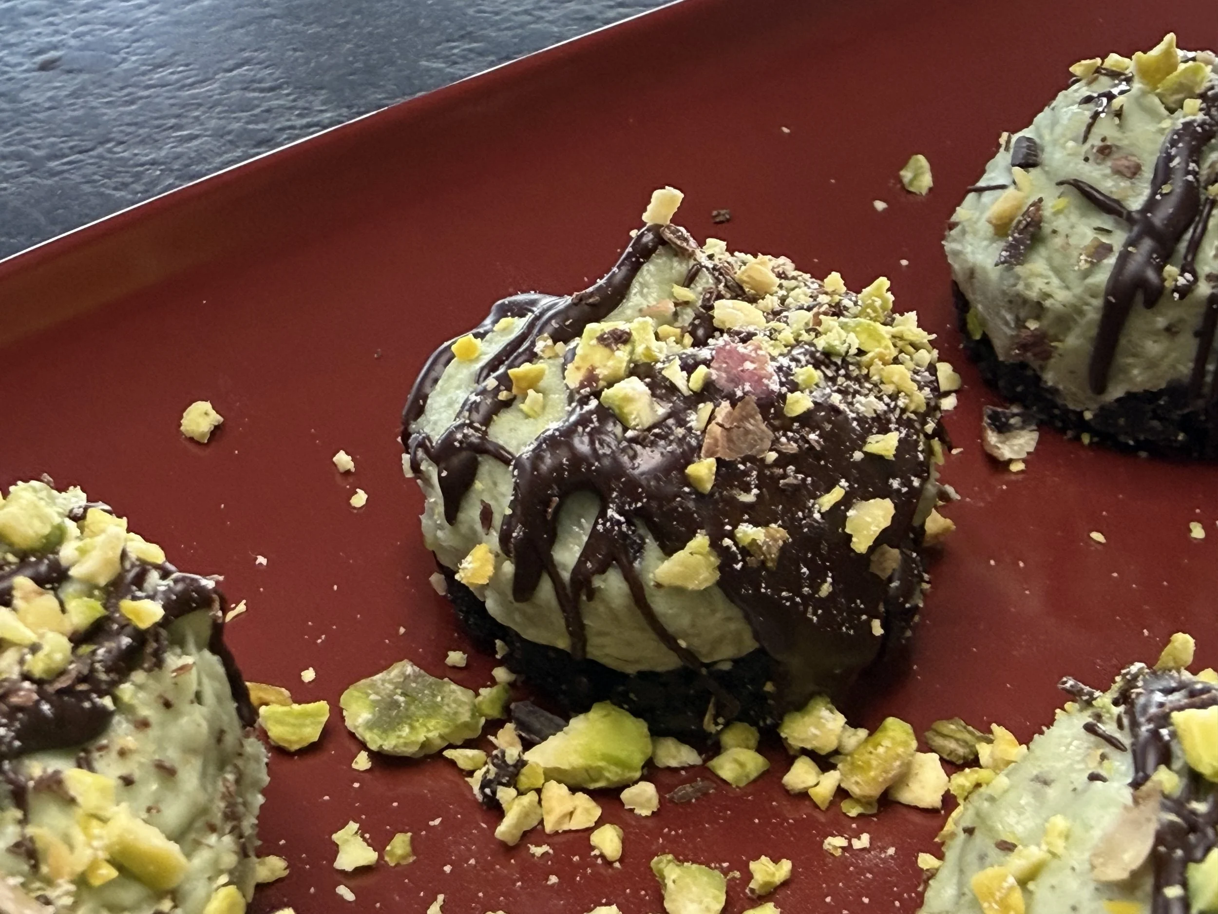  Pistachio Cheesecake Bites