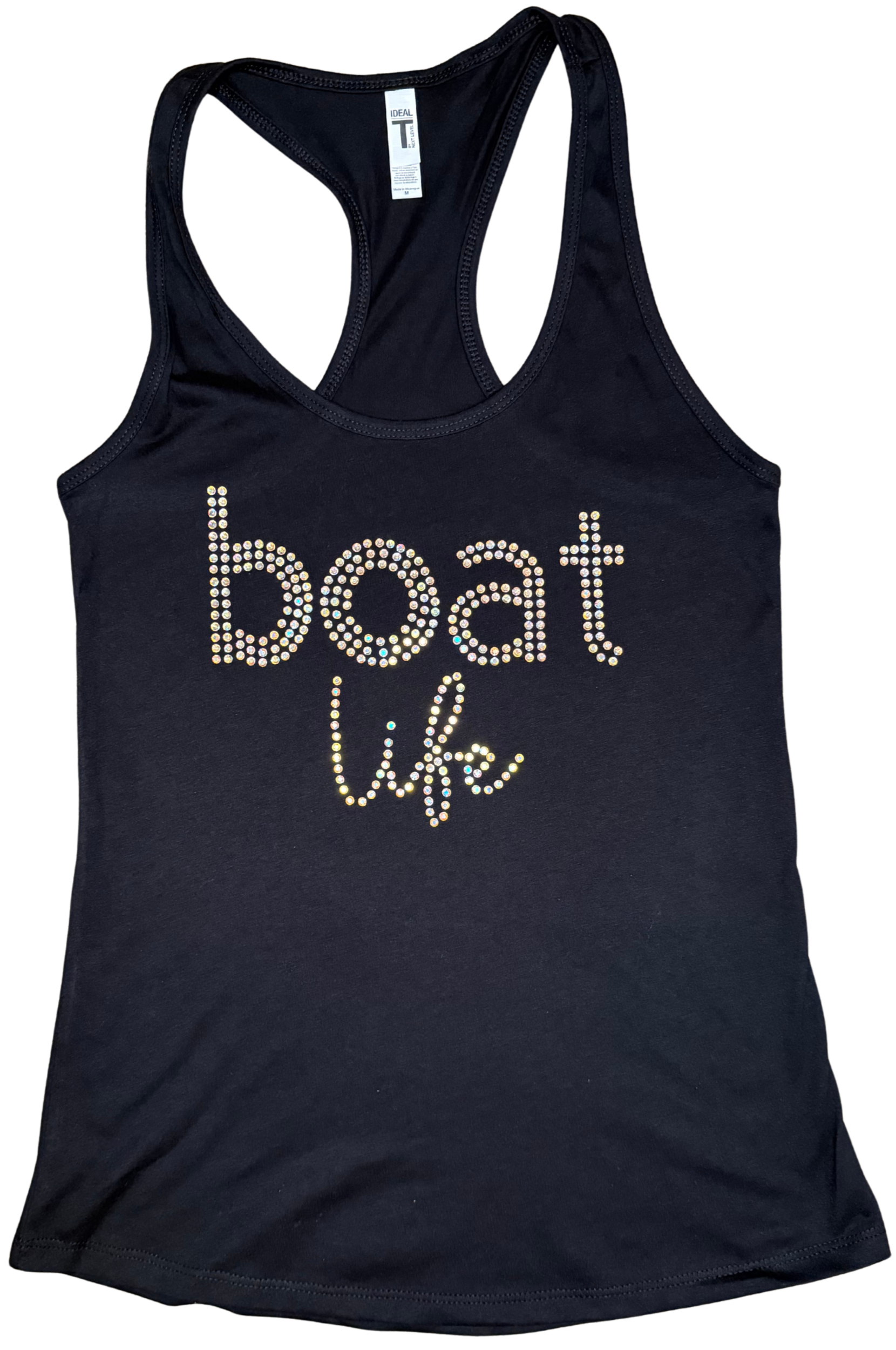 Boat Life Rhinestone | Ladies Tank