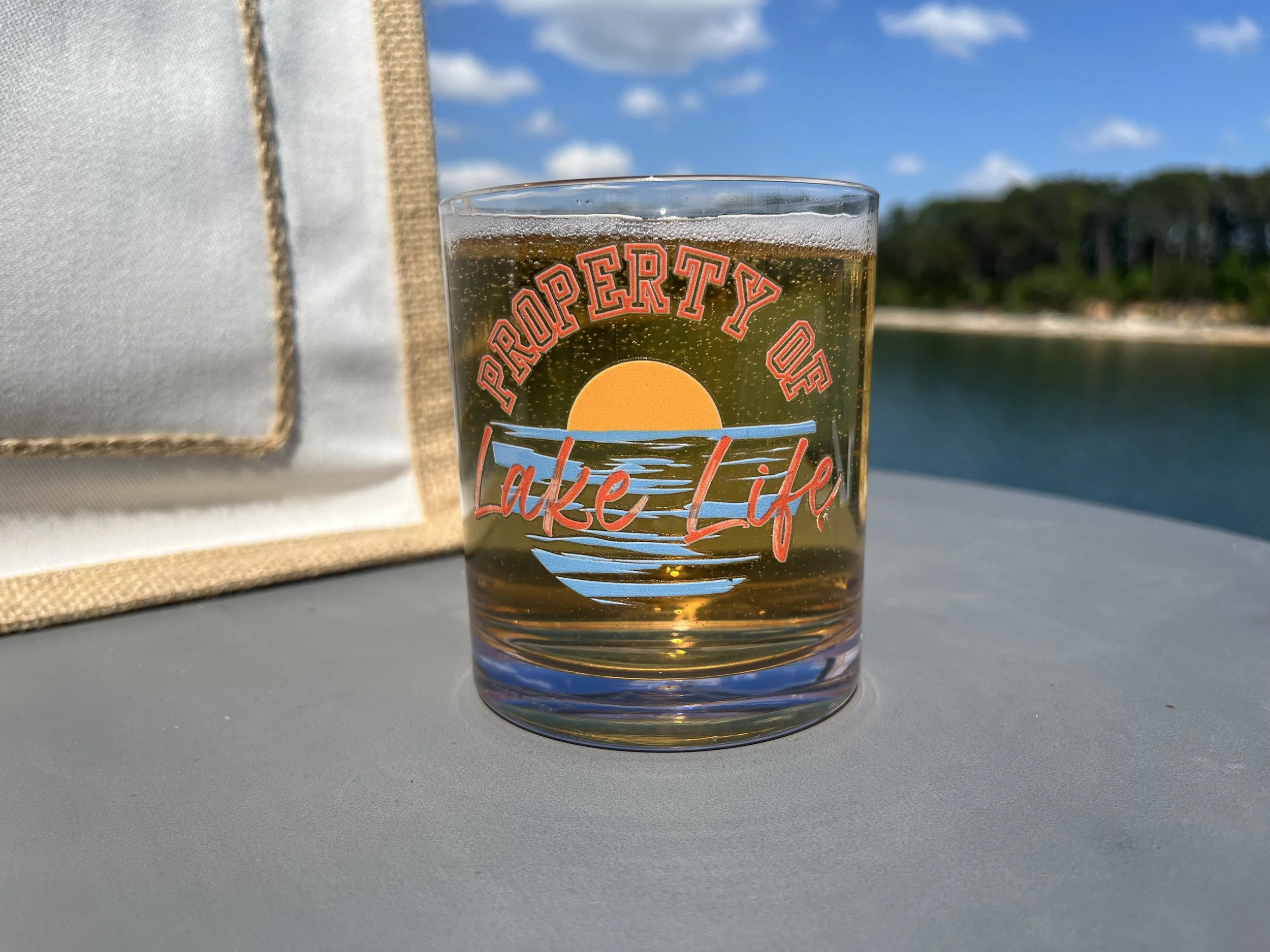 Shatterproof Lowball Glass Collection | Lake Vibes