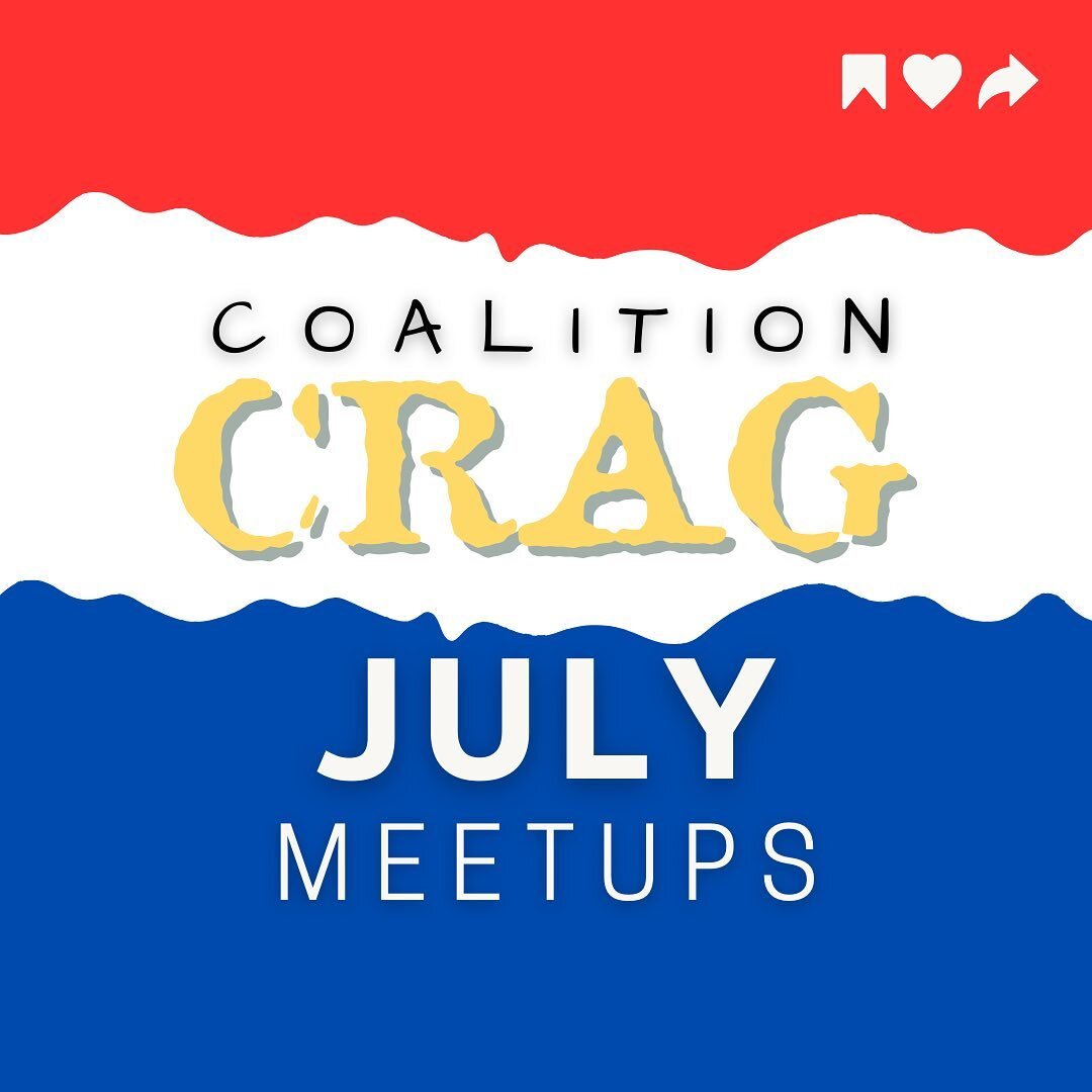 Coalition Crag: July Meetup Schedule 🥳

#touchstoneclimbing #studioclimbing #movementsunnyvale #belayationships #coalitioncrag #movementsantaclara #movementgymssantaclara #movementgymsbayarea #movementgyms #bayareaclimbing #bayareaclimbingpartners #