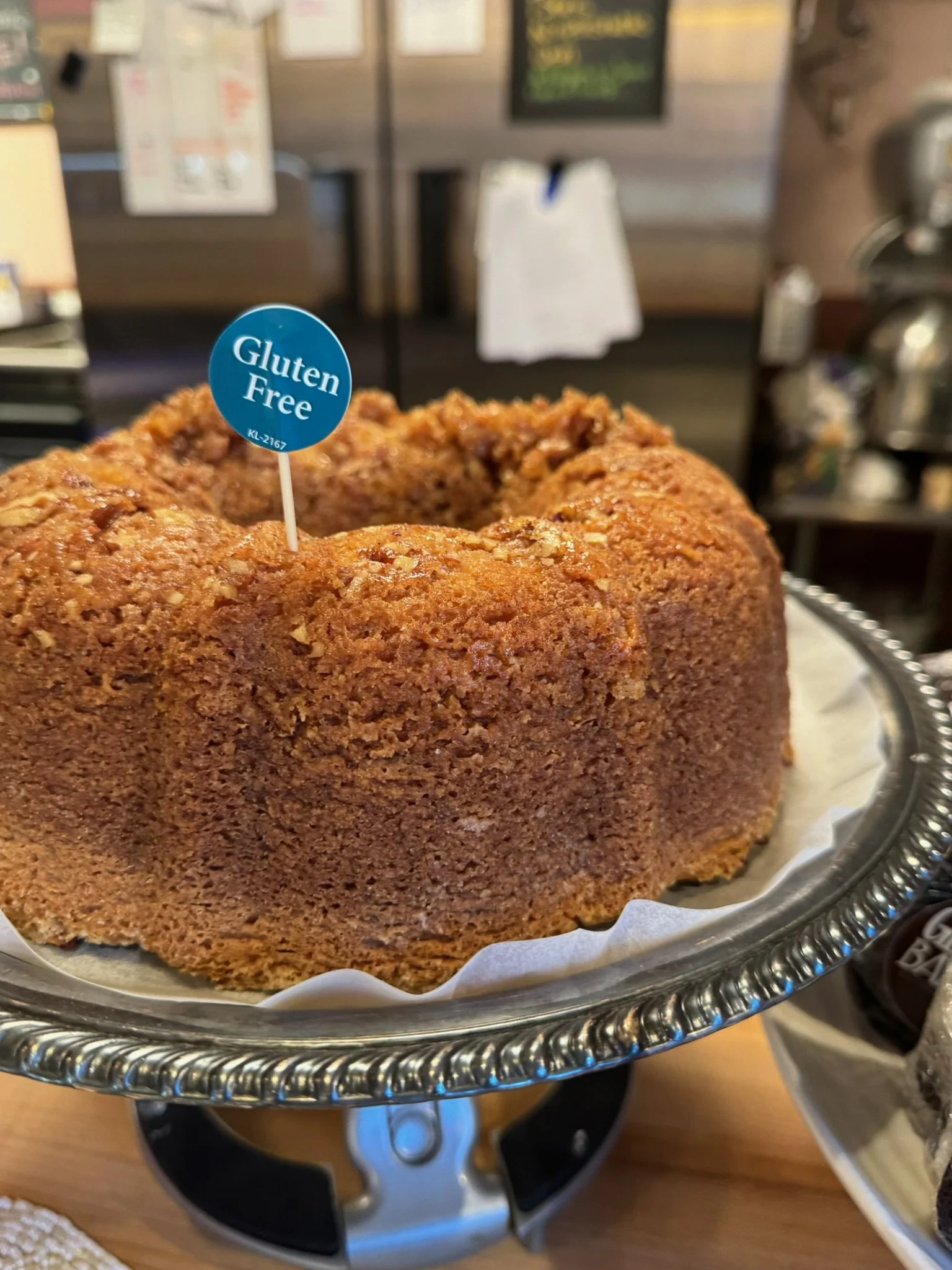 Gluten Free Sour Cream Coffee Cake