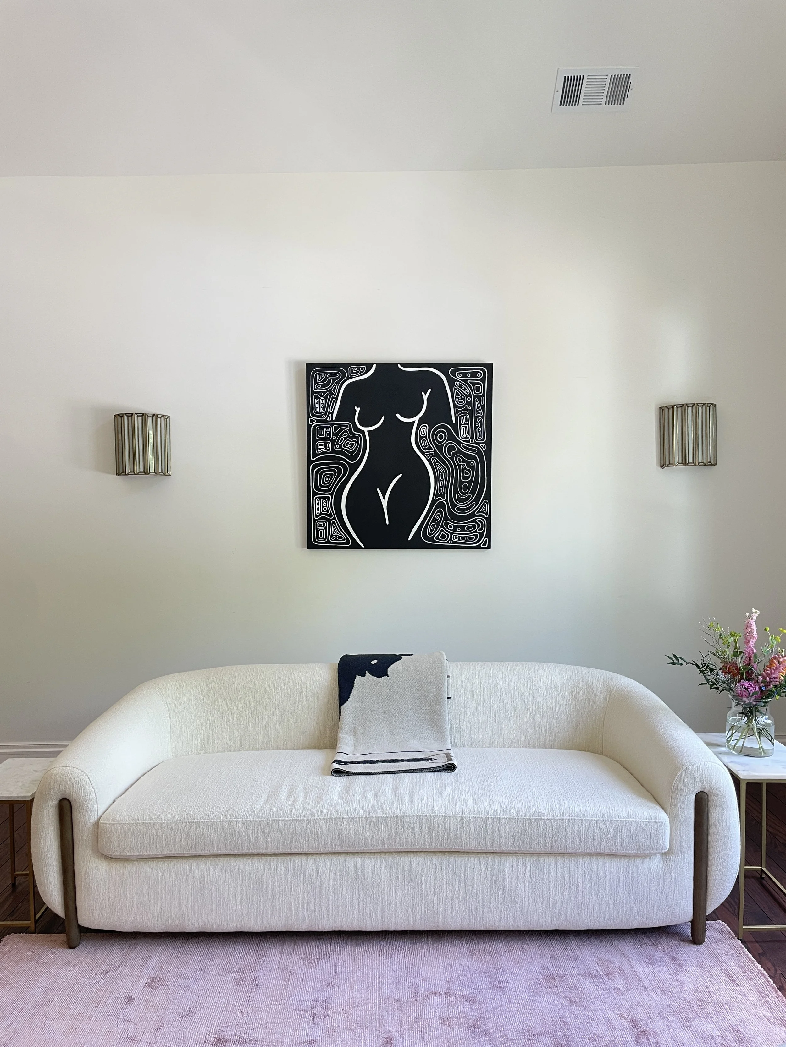 Form - 36"x36" Original Canvas Painting