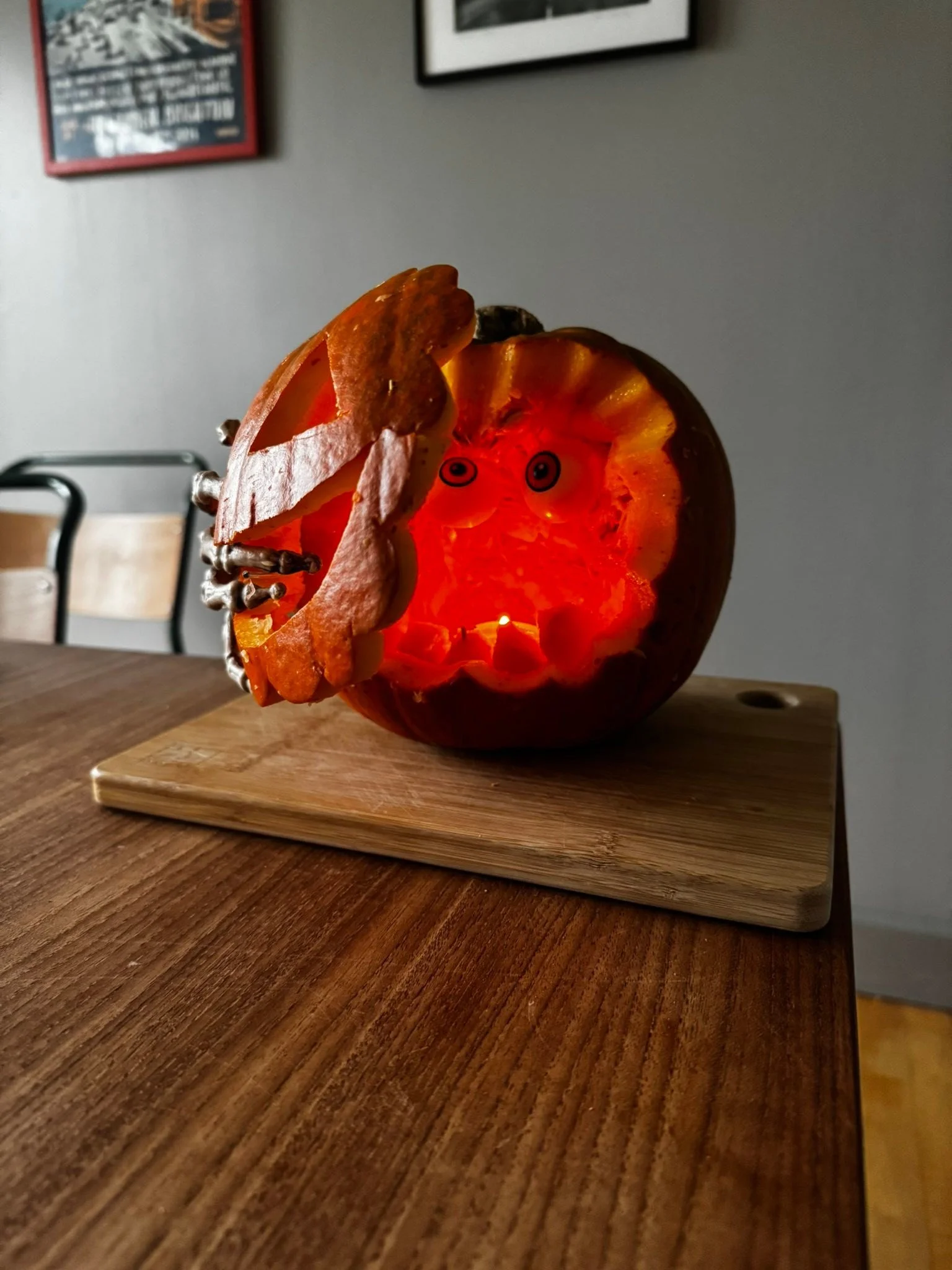 This year&rsquo;s effort &ldquo;Halloween face/off&rdquo;