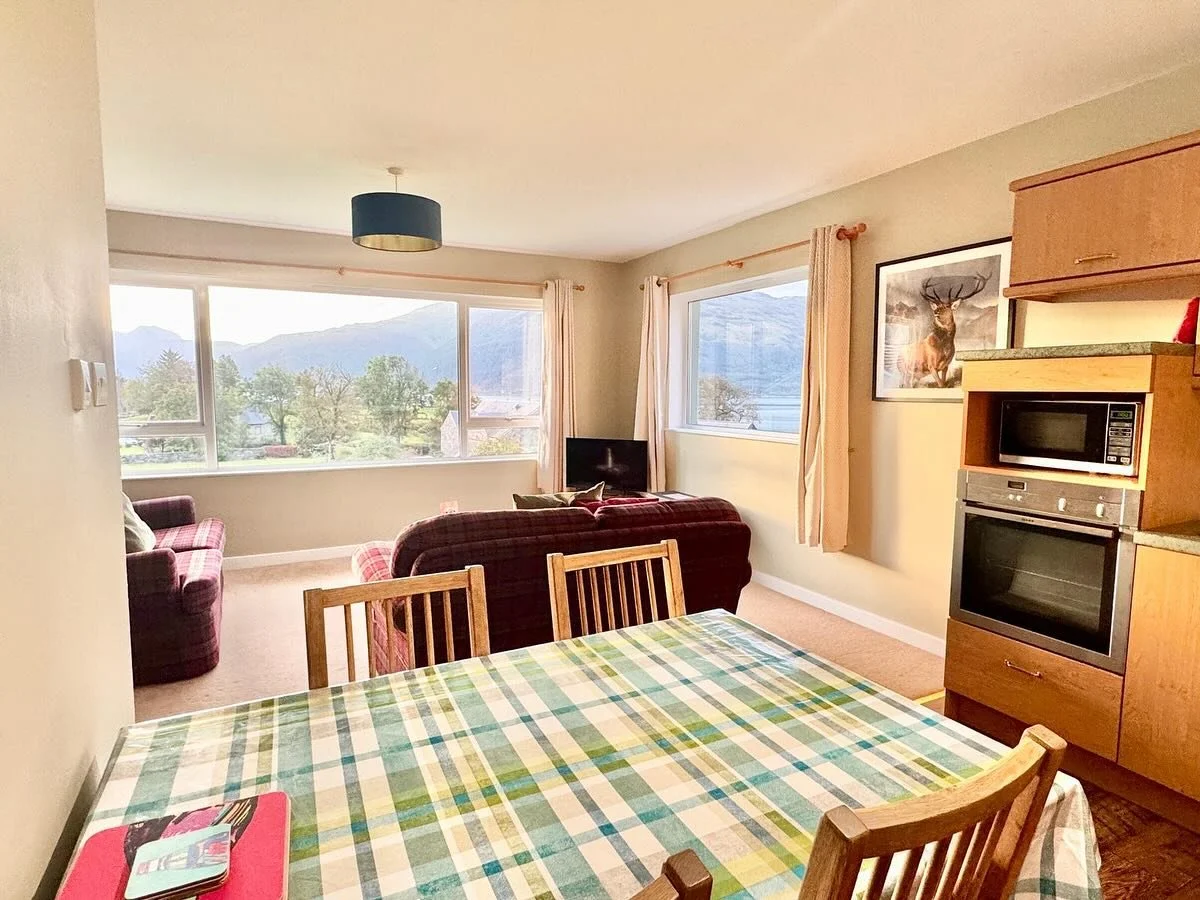 Mornings like this from our cabins Ash, Birch &amp; Rowan. Wake up to the magic of the Highlands - misty mountains, mirror still lochs, and skies that change by the minute. 

Whether you&rsquo;re sipping coffee by the window or curling up on the sofa