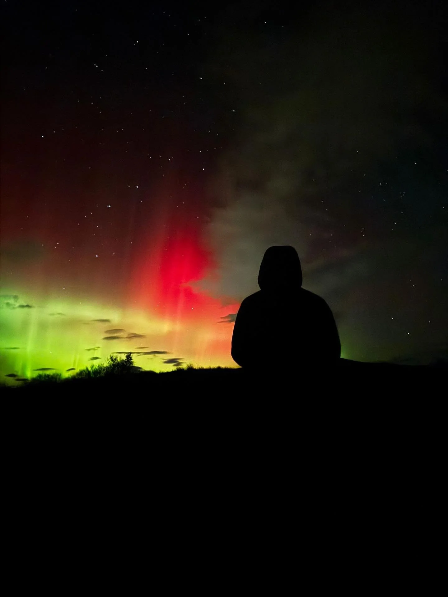 Tonight&rsquo;s aurora has serious Close Encounters of the Third Kind energy.