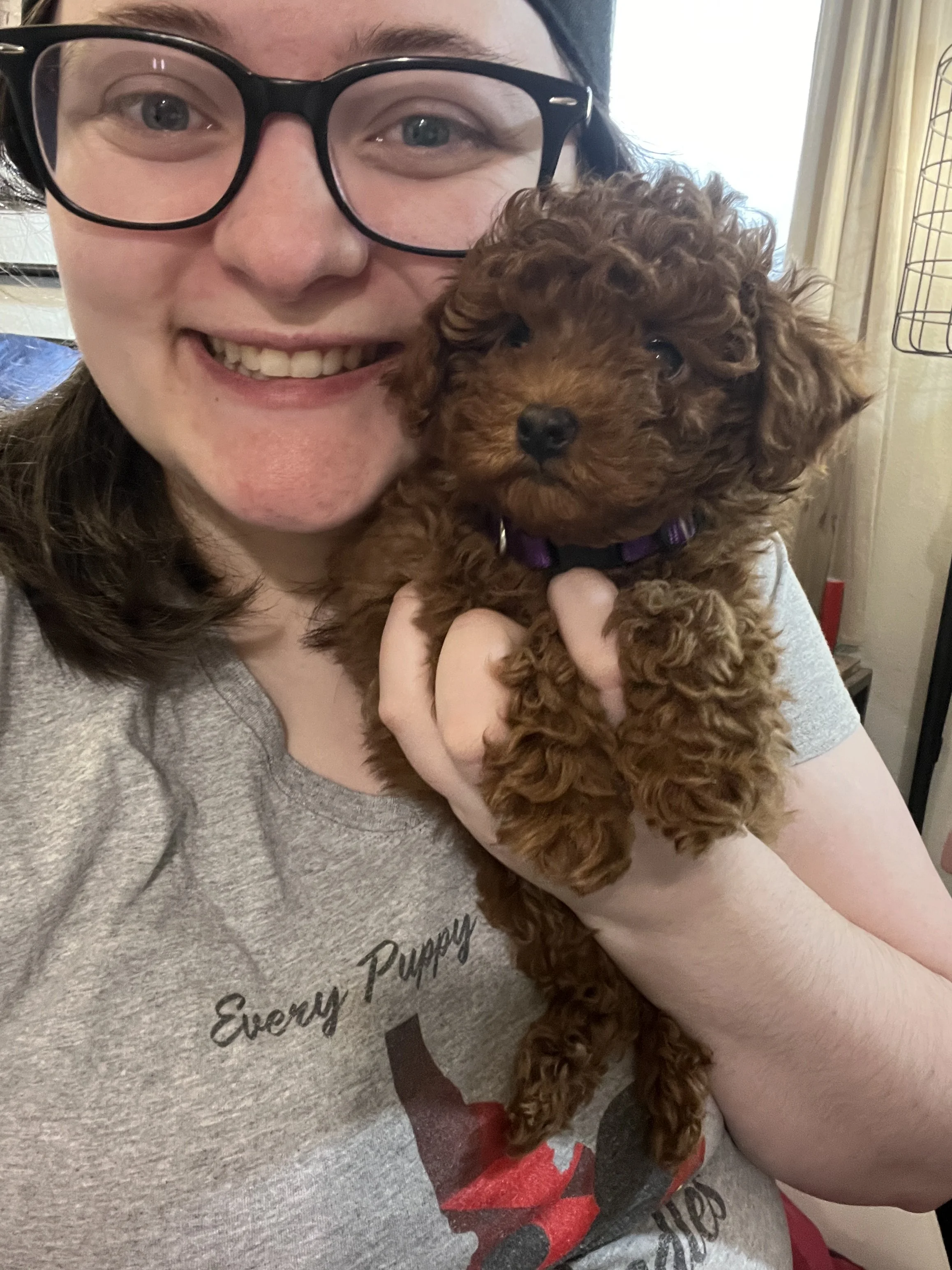 Kiki as a puppy!