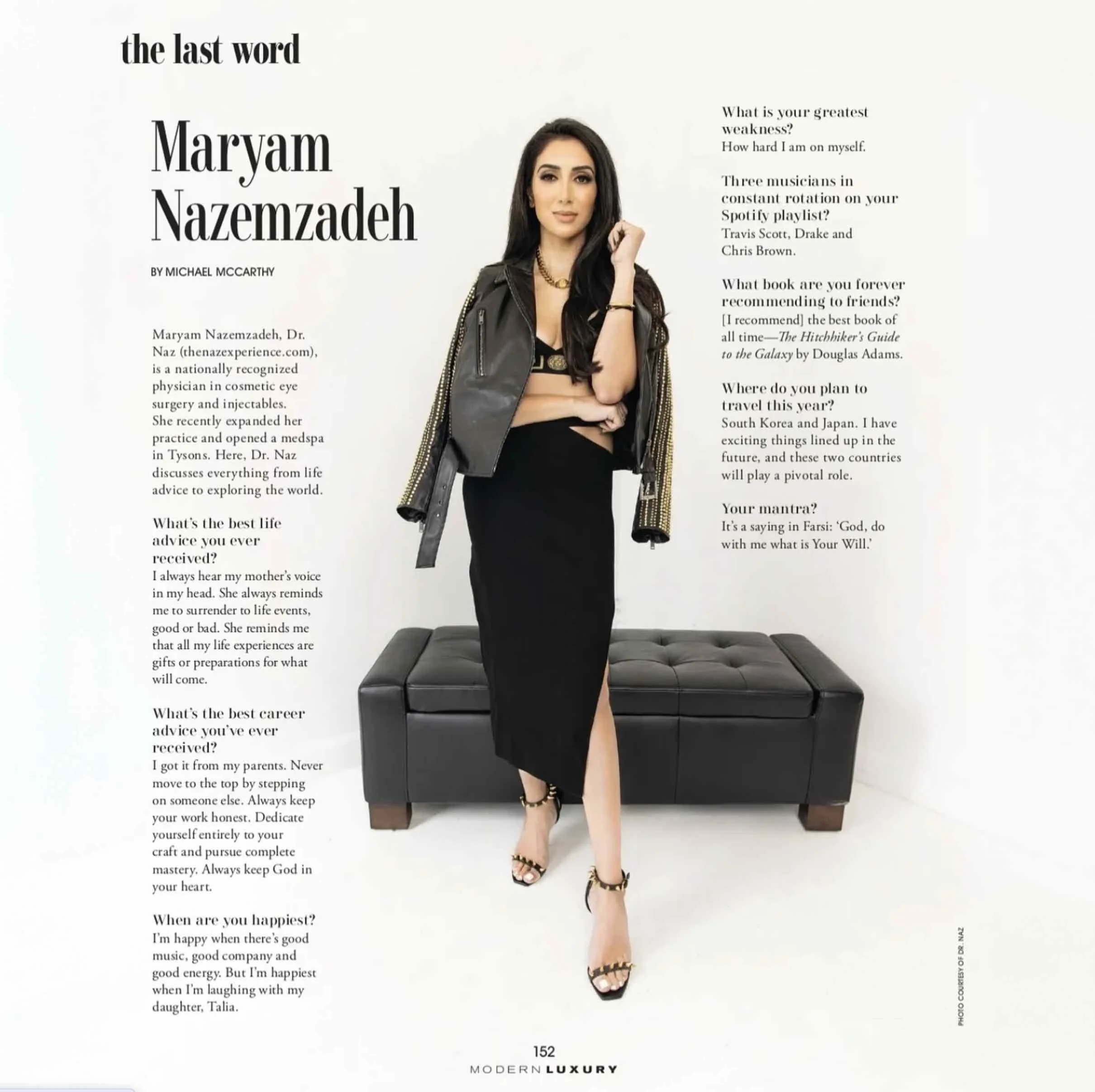 Modern Luxury Interview