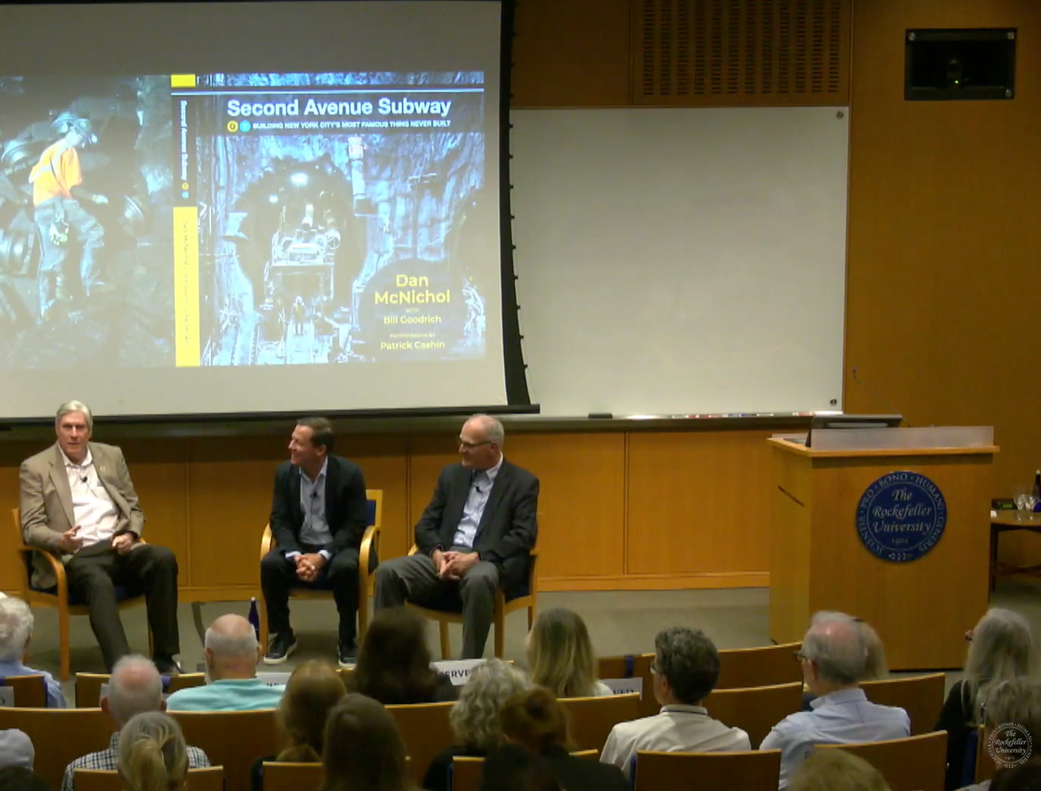 Second Avenue Subway: Building New York City’s Most Famous Thing Never Built book at The Rockefeller University