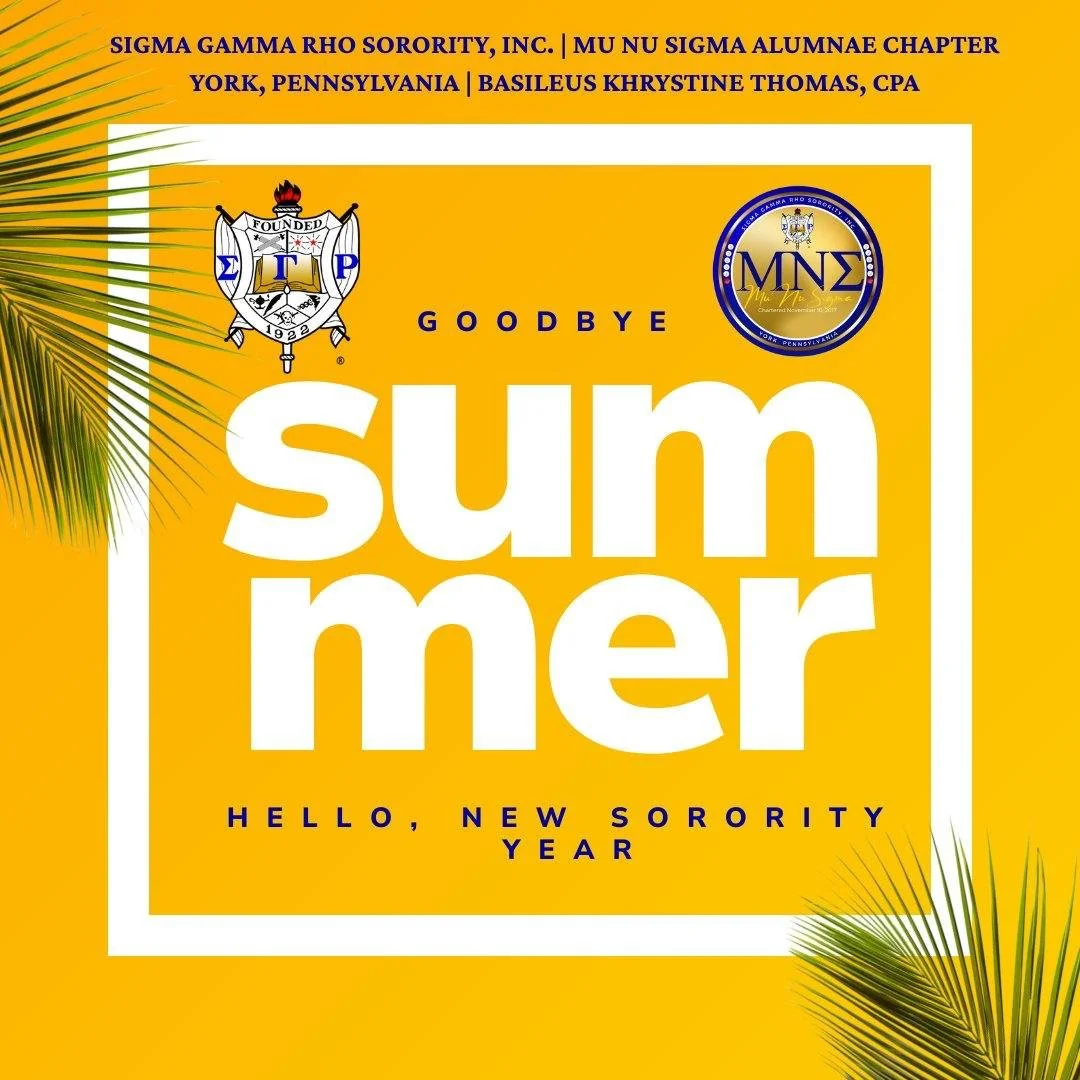 ✨ Tomorrow marks the official start of a new sorority year! ✨ 

We&rsquo;re excited for all the opportunities ahead as we continue uplifting our community and championing our national initiative, One Sigma.

But before we dive in, let&rsquo;s take a 