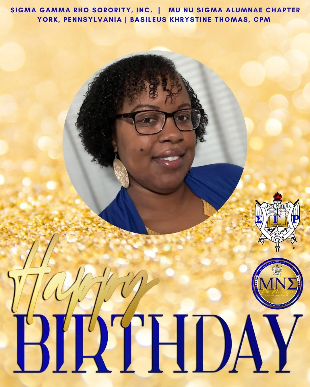 Happy Birthday to our Magnificent Mu Nu Sigma Sorors celebrating this month! 

We celebrate you, and we pray your year ahead is filled with joy, love, growth, and unforgettable moments. May your days overflow with blessings and purpose. Enjoy your sp