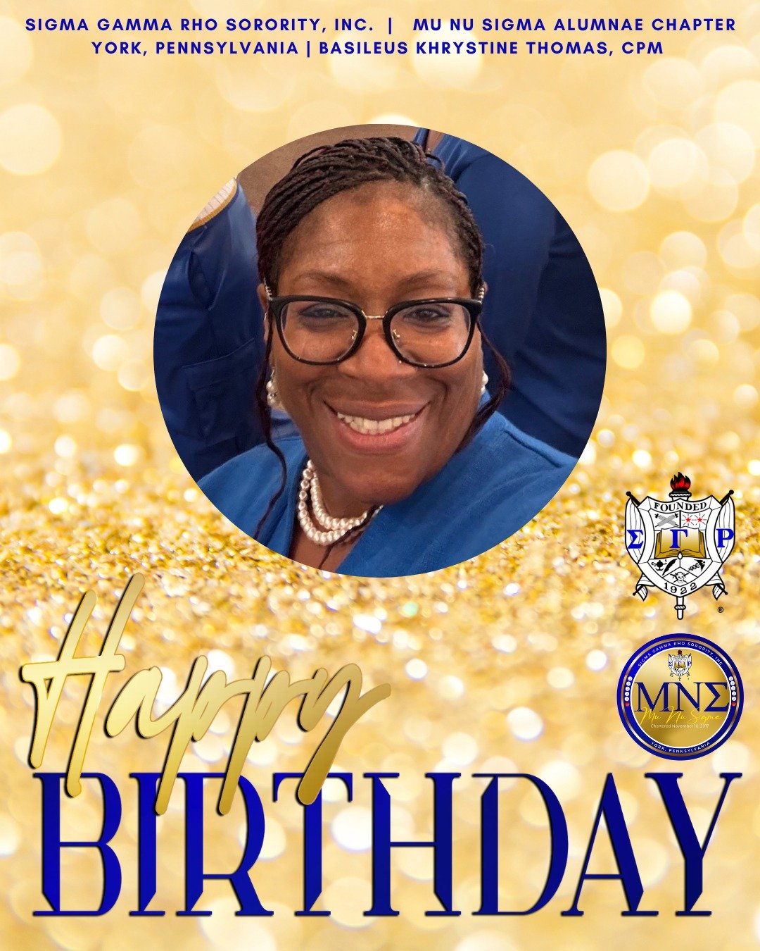 Happy Birthday to our Magnificent Mu Nu Sigma Sorors celebrating this month! 

We celebrate you, and we pray your year ahead is filled with joy, love, growth, and unforgettable moments. May your days overflow with blessings and purpose. Enjoy your sp