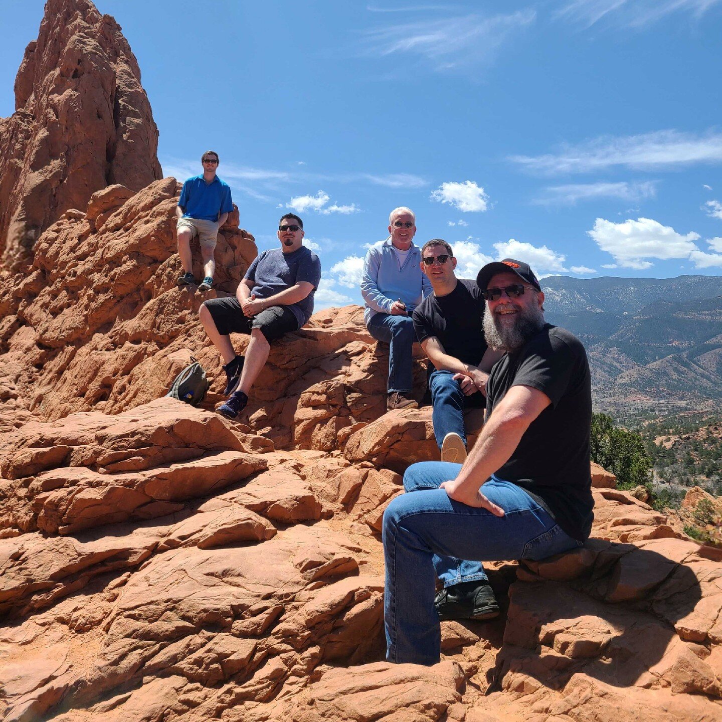 The #MakseGroup management team reached new heights at the Garden of the Gods last week