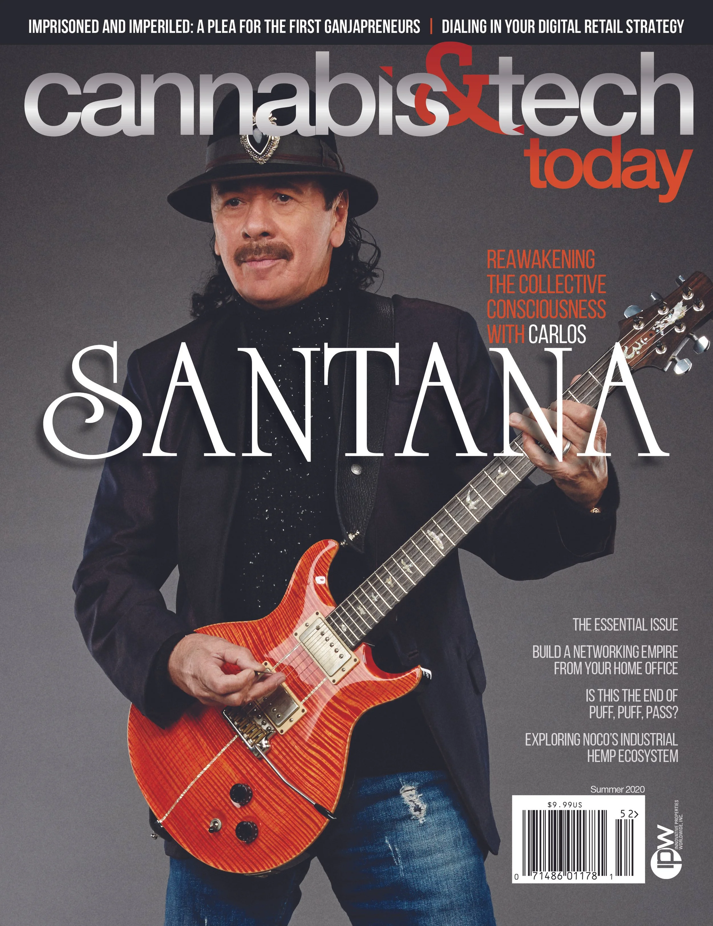 Santana Cover | Cannabis & Tech Today Summer 2020