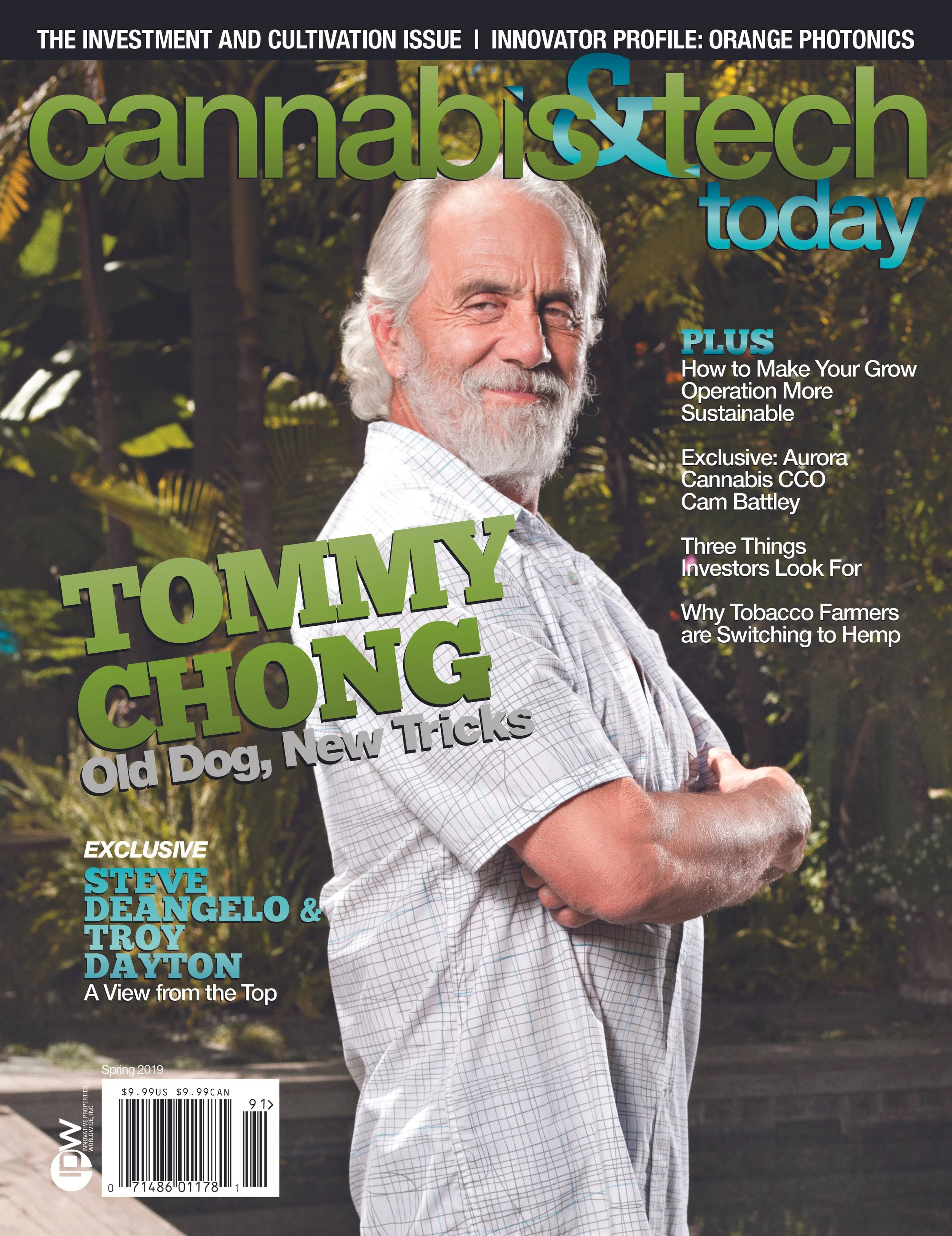 Tommy Chong Cover | Cannabis & Tech Today Spring 2019