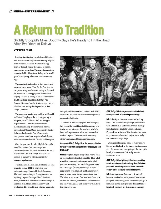 Miles Doughty Interview C&TT Volume 4 Issue 2