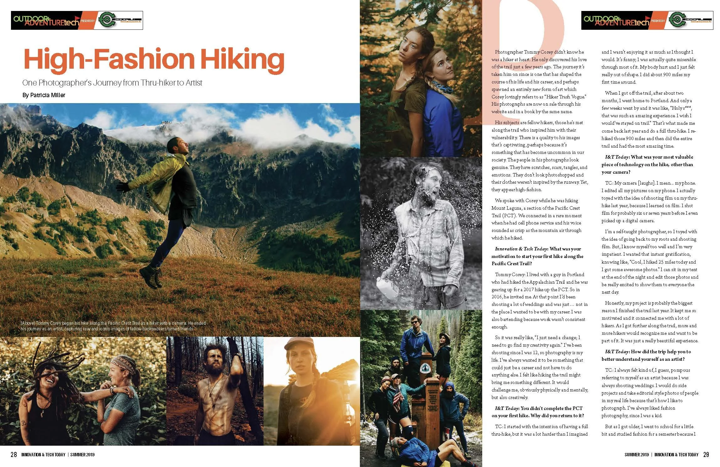 Tommy Corey Interview | Outdoor Adventure Innovation & Tech Today 2019