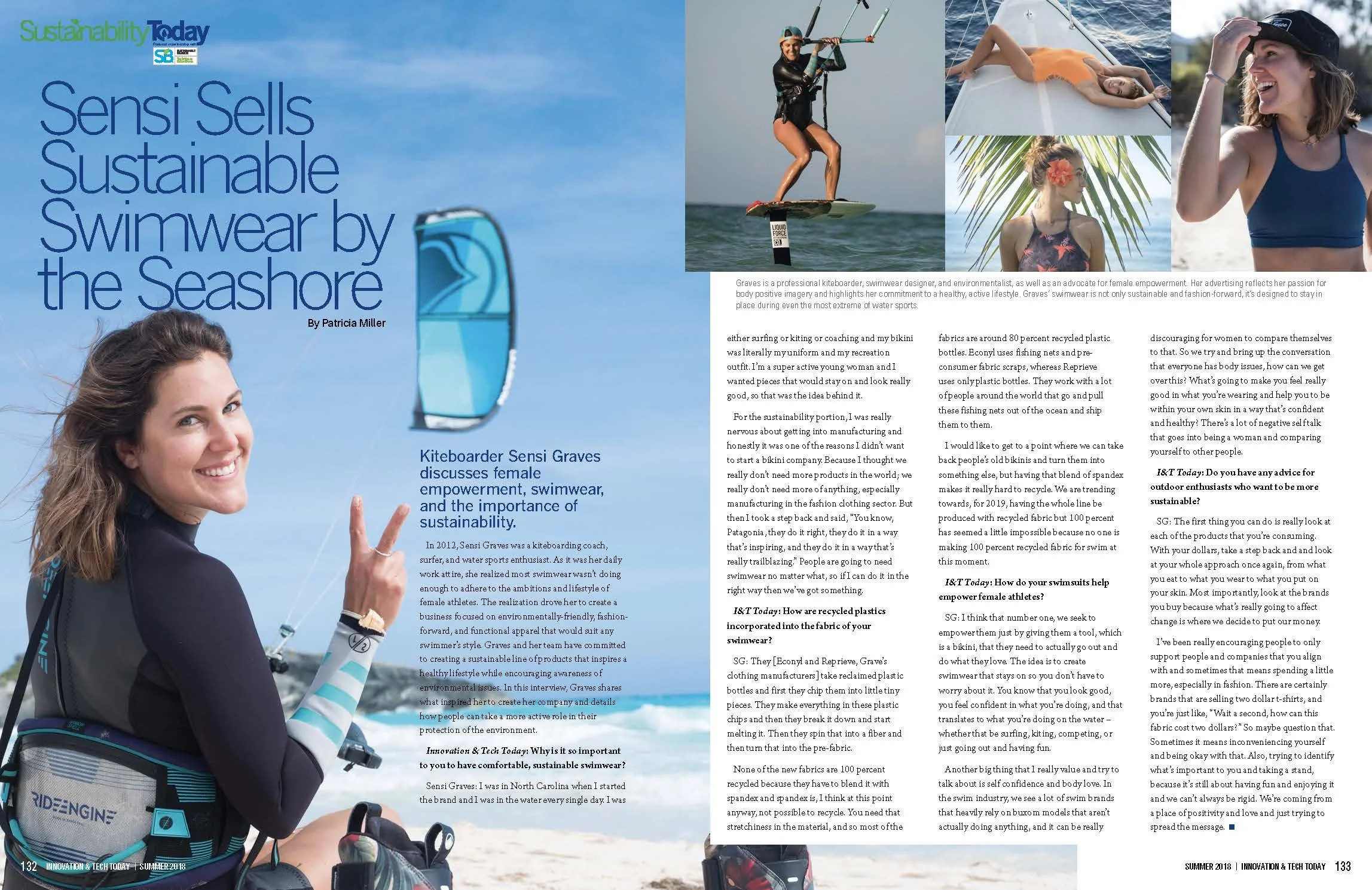Sensi Swimwear | Sustainability Today Summer 2018