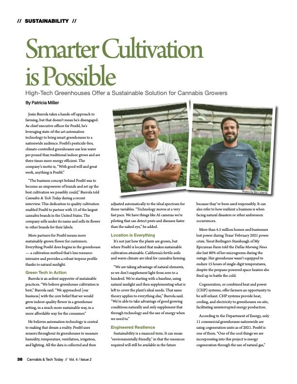 POSIBL Interview C&TT Volume 4 Issue 2