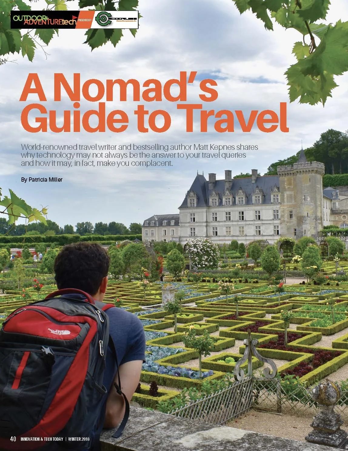 Nomadic Matt Interview | Innovation & Tech Today Winter 2018